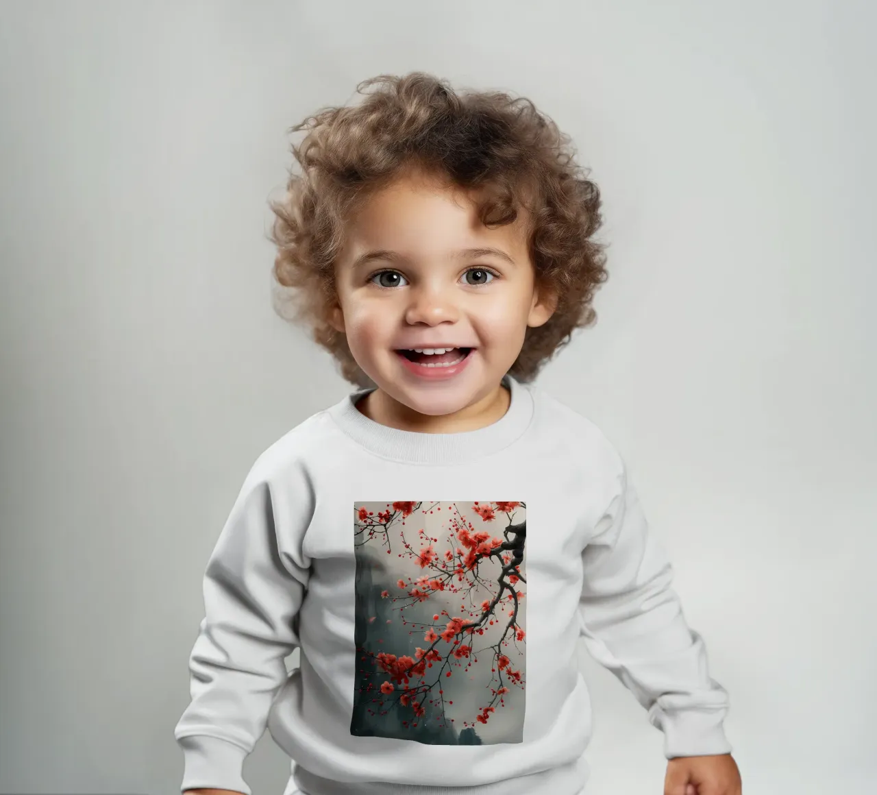 Fiori di ciliegio in Giappone felpa neonato da Rebecca Clark Wyrick