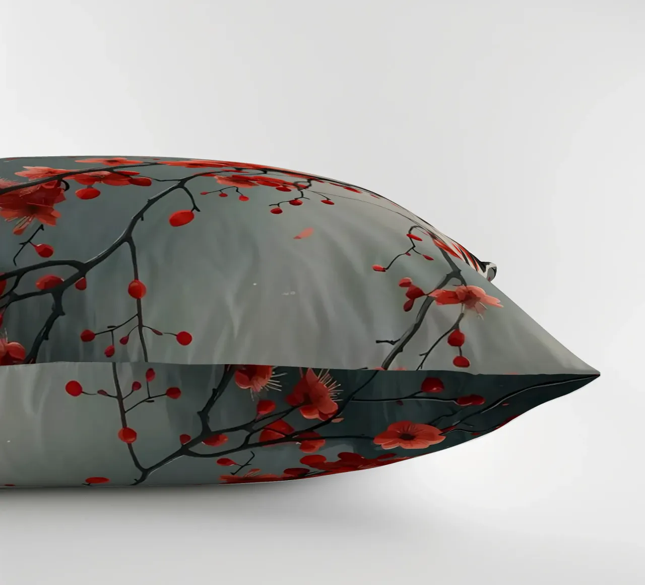 Fiori di ciliegio in Giappone cuscino da Rebecca Clark Wyrick