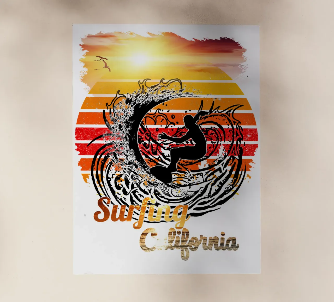 Surf Life Oval 2a - Summer Sun Vibes 11b pellicola backlit da surfer28