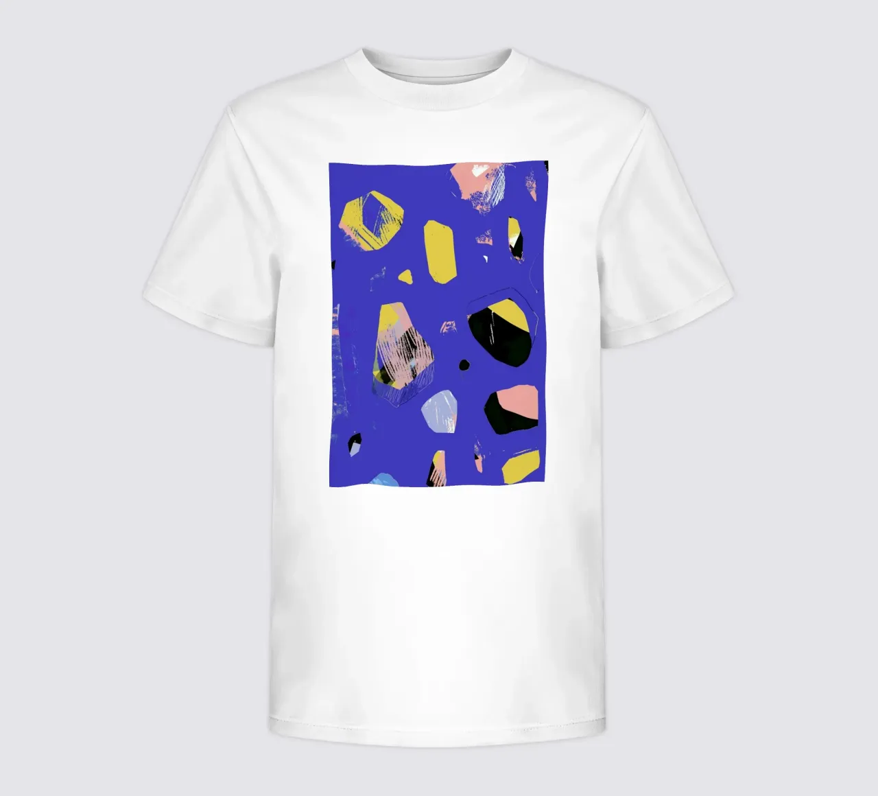 Rocks In Blue kids t-shirt by Jilli Darling Art