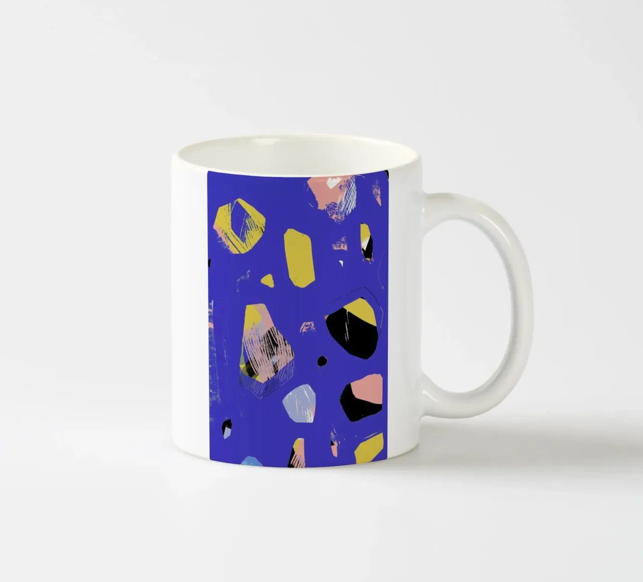 Rocks In Blue tazza in ceramica da Jilli Darling Art