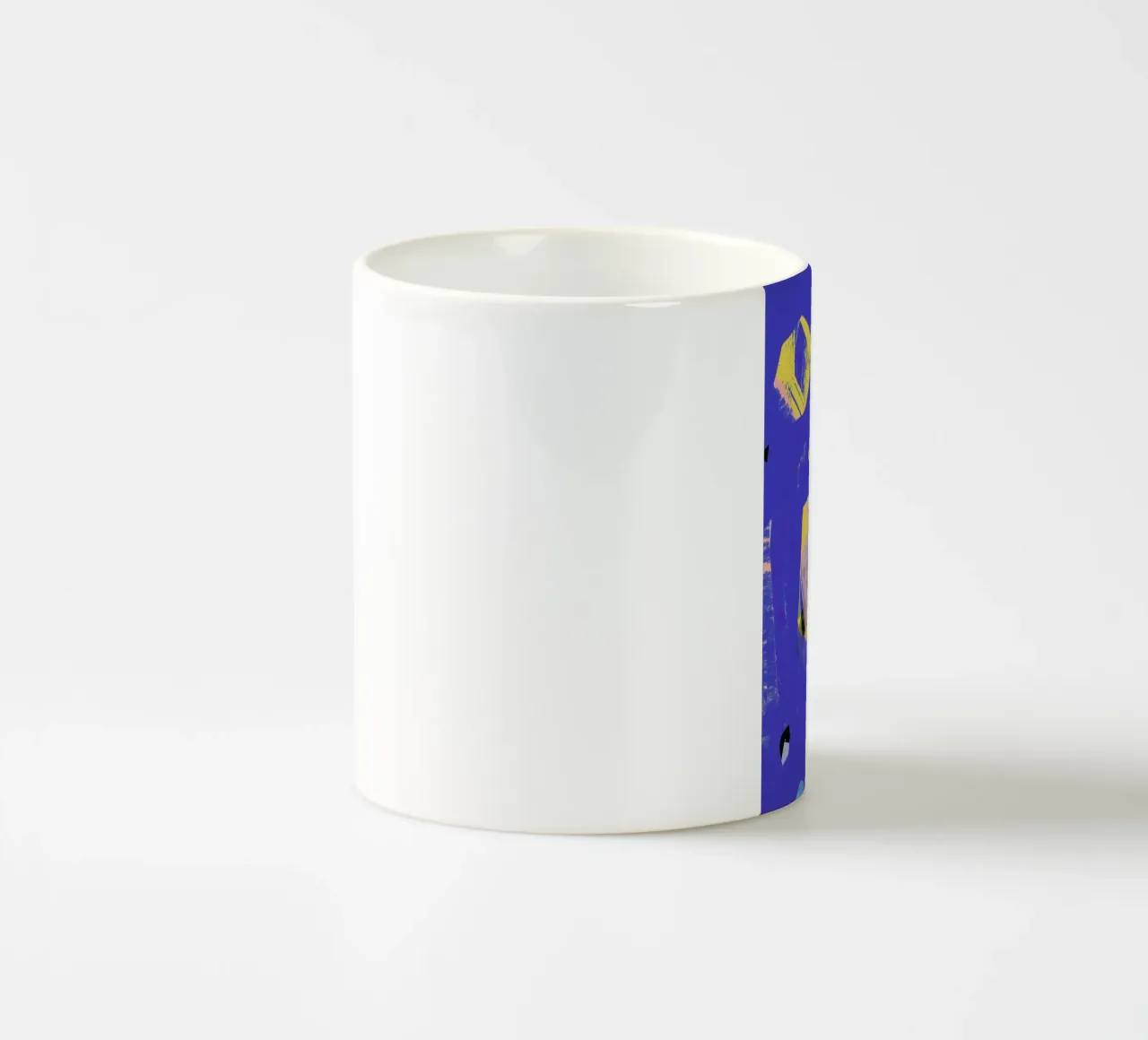 Rocks In Blue tazza in ceramica da Jilli Darling Art