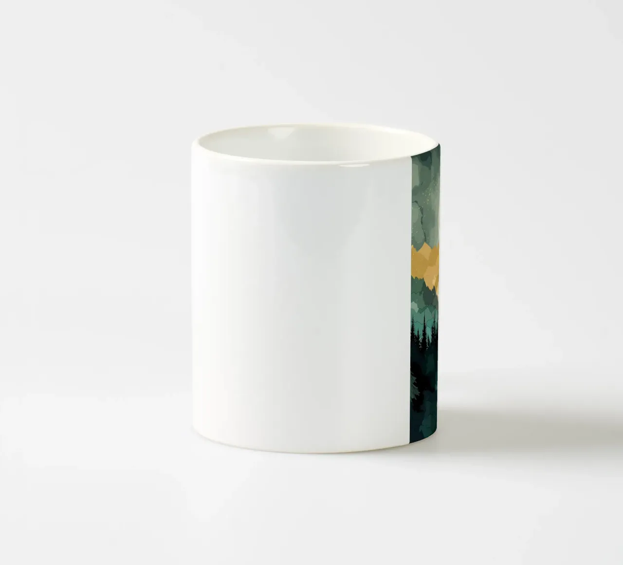 Sunrise dove tazza in ceramica da Albert S Jacob