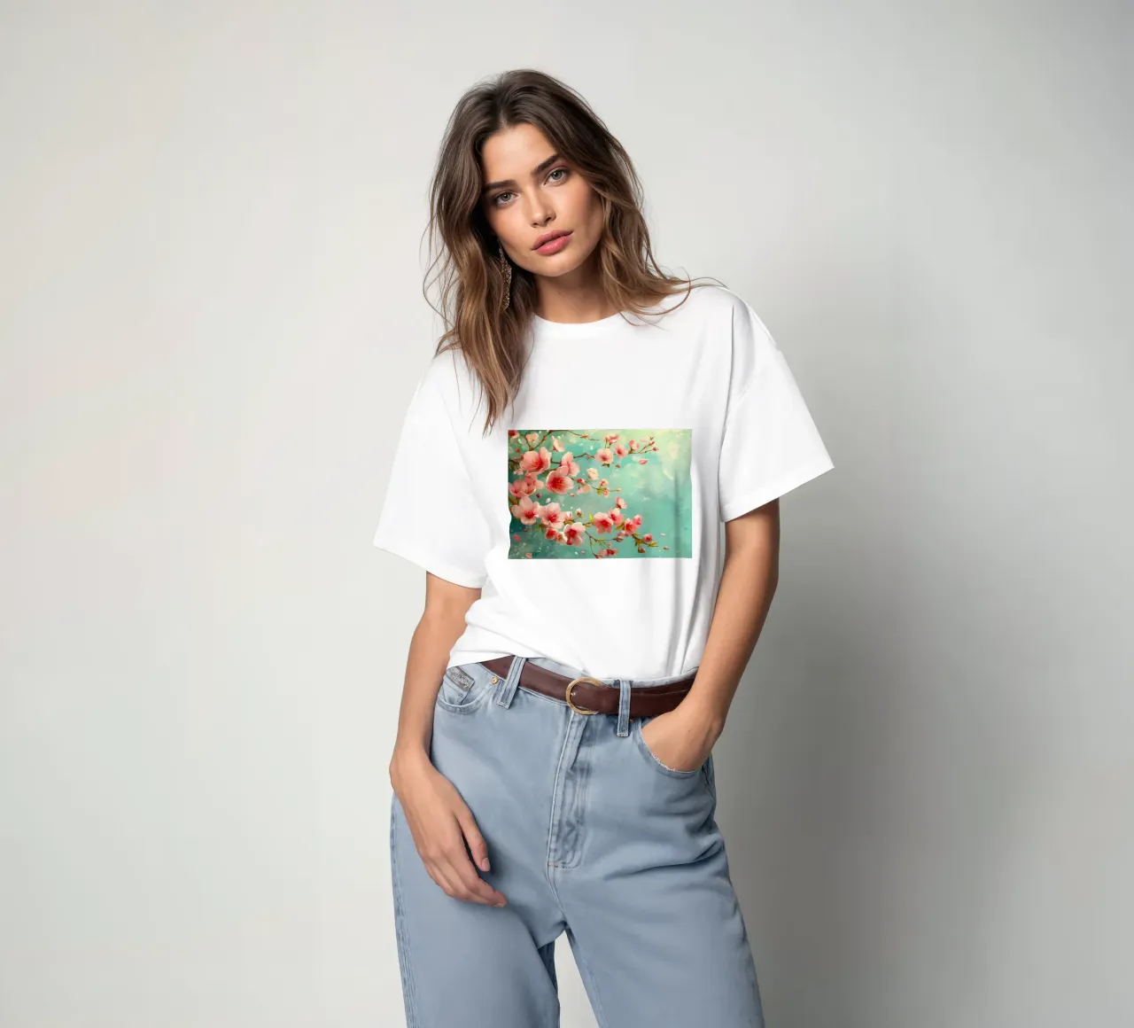 ciliegio in fiore in Giappone t-shirt da Rebecca Clark Wyrick