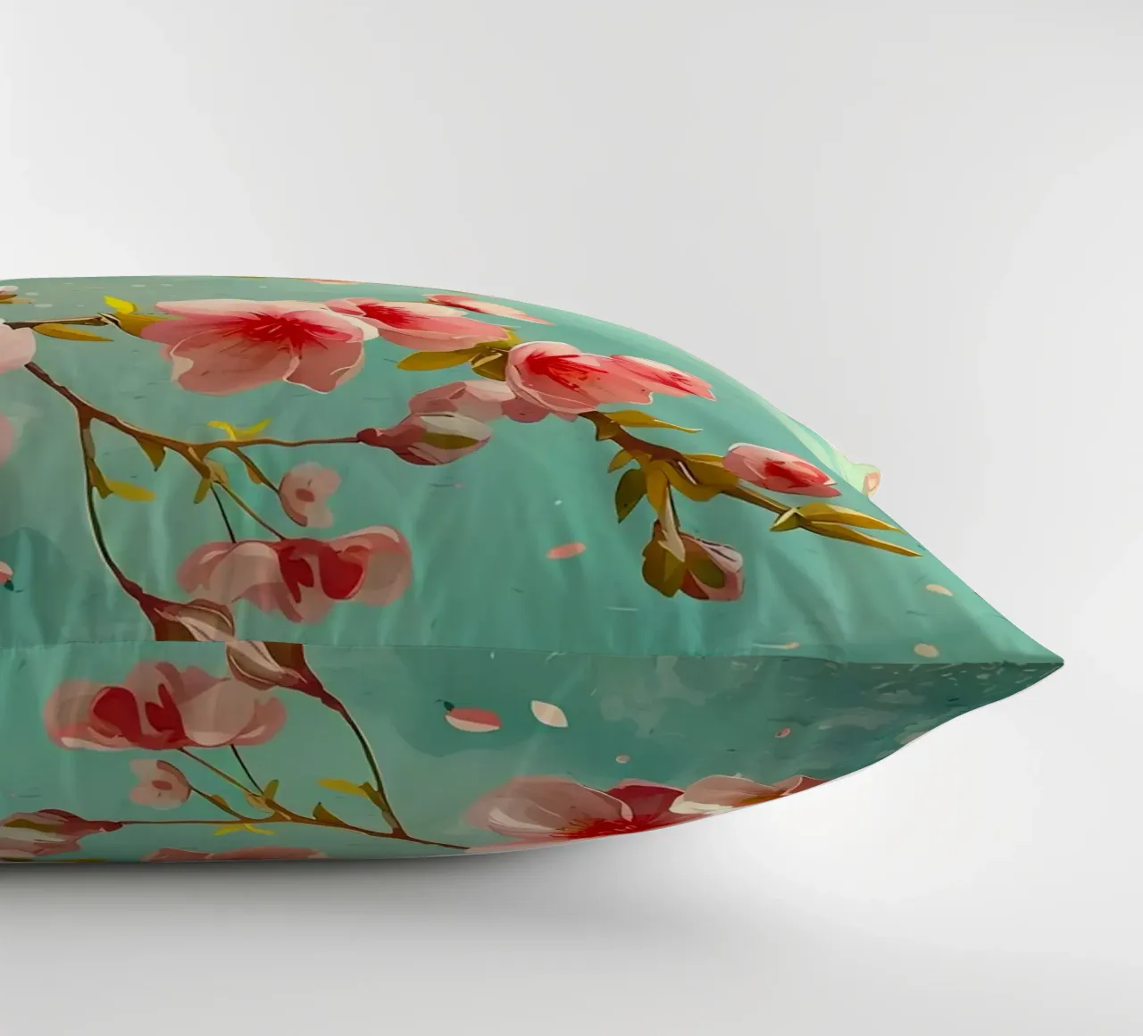 ciliegio in fiore in Giappone cuscino da Rebecca Clark Wyrick