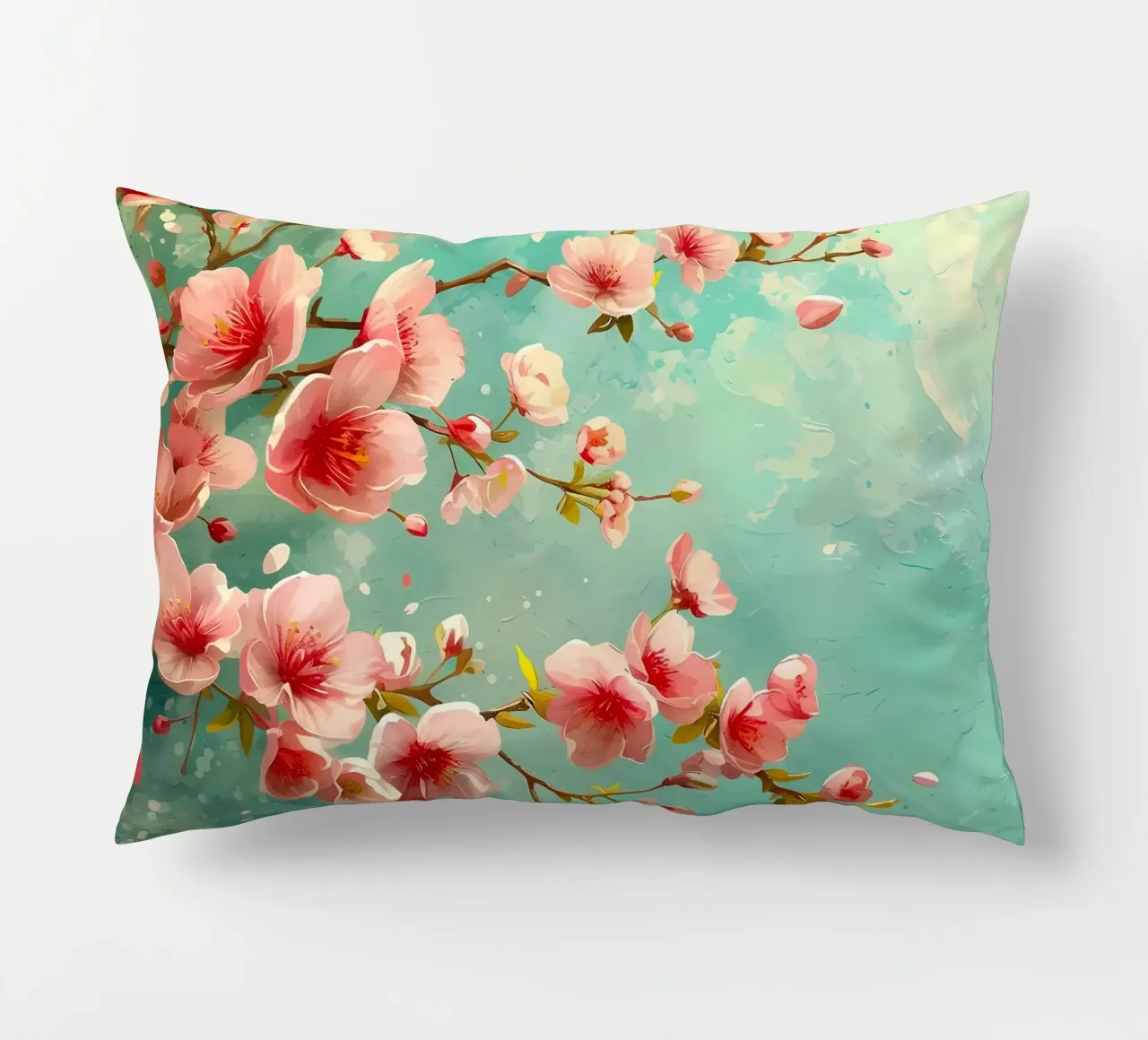 ciliegio in fiore in Giappone cuscino da Rebecca Clark Wyrick