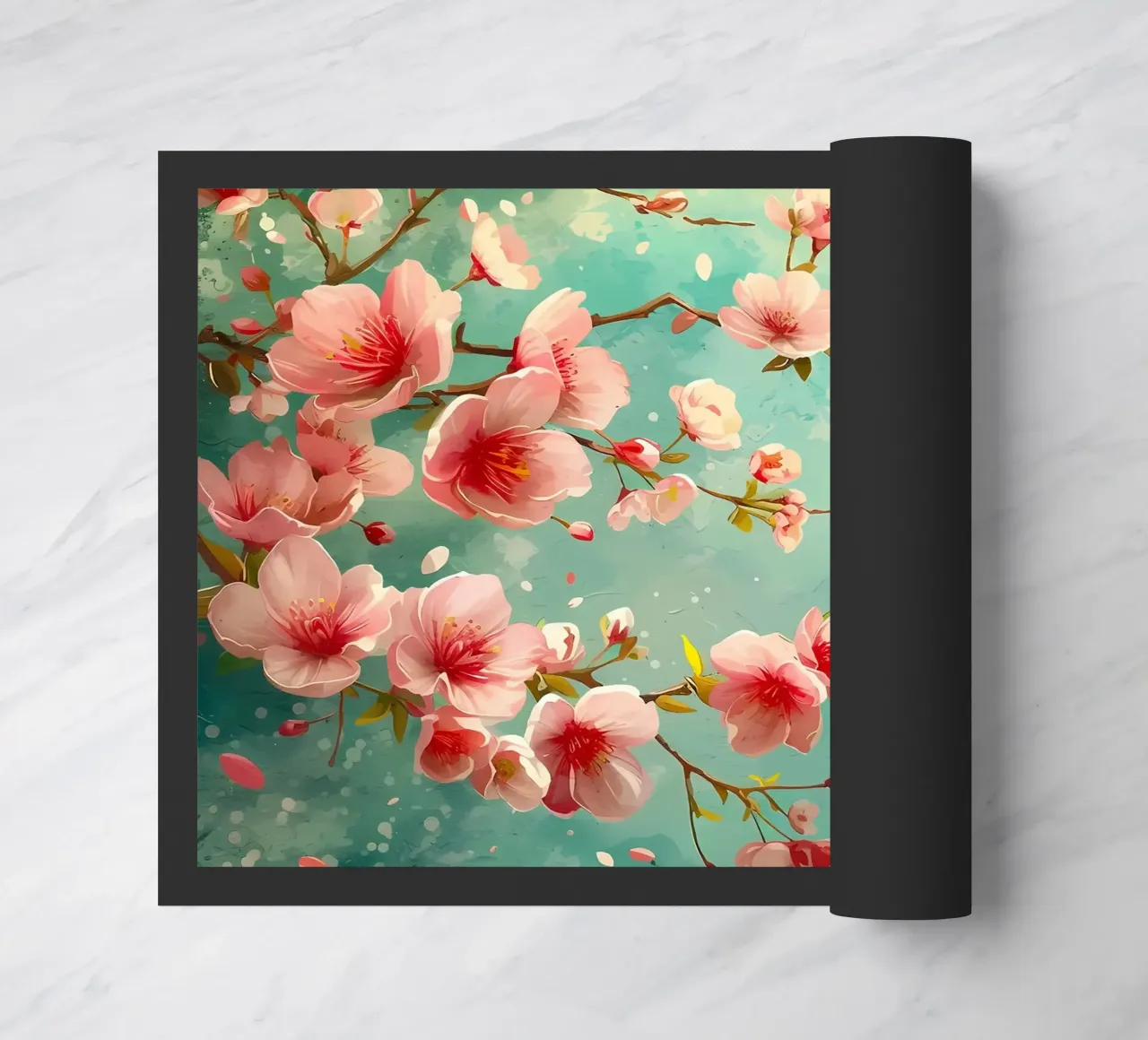 ciliegio in fiore in Giappone zerbino da Rebecca Clark Wyrick