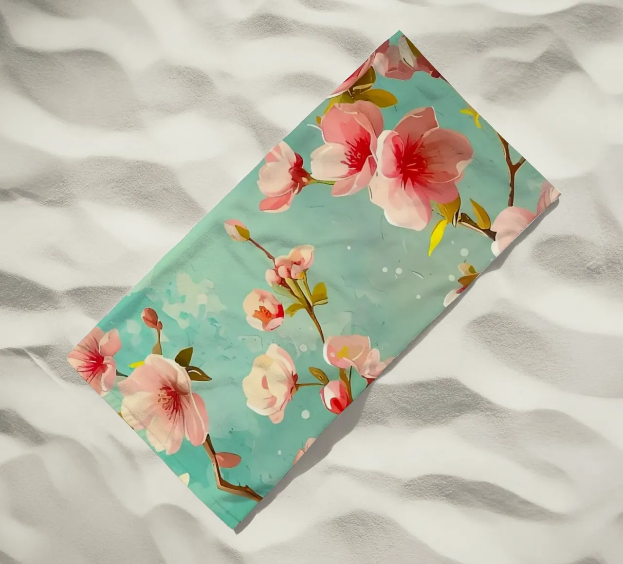 ciliegio in fiore in Giappone telo mare da Rebecca Clark Wyrick