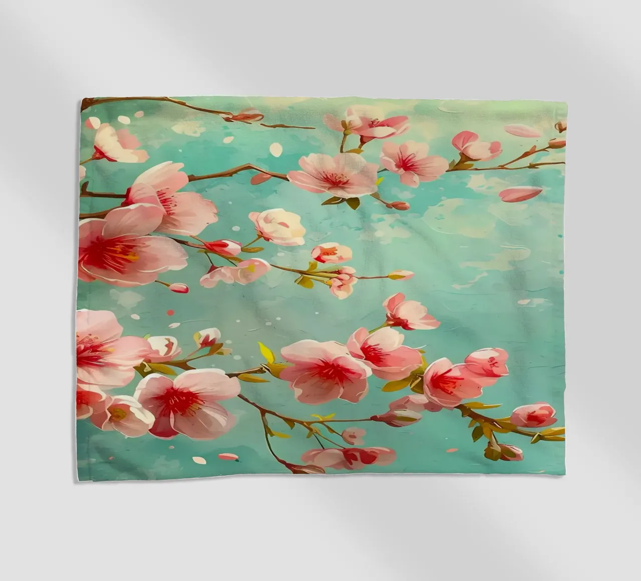 ciliegio in fiore in Giappone telo mare da Rebecca Clark Wyrick