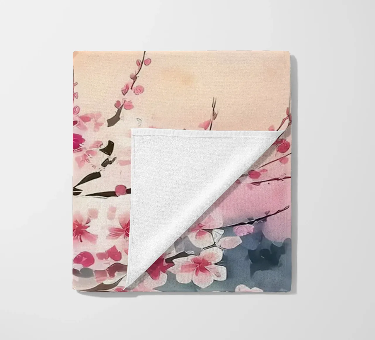 Fiori di ciliegio giapponesi telo mare da Rebecca Clark Wyrick