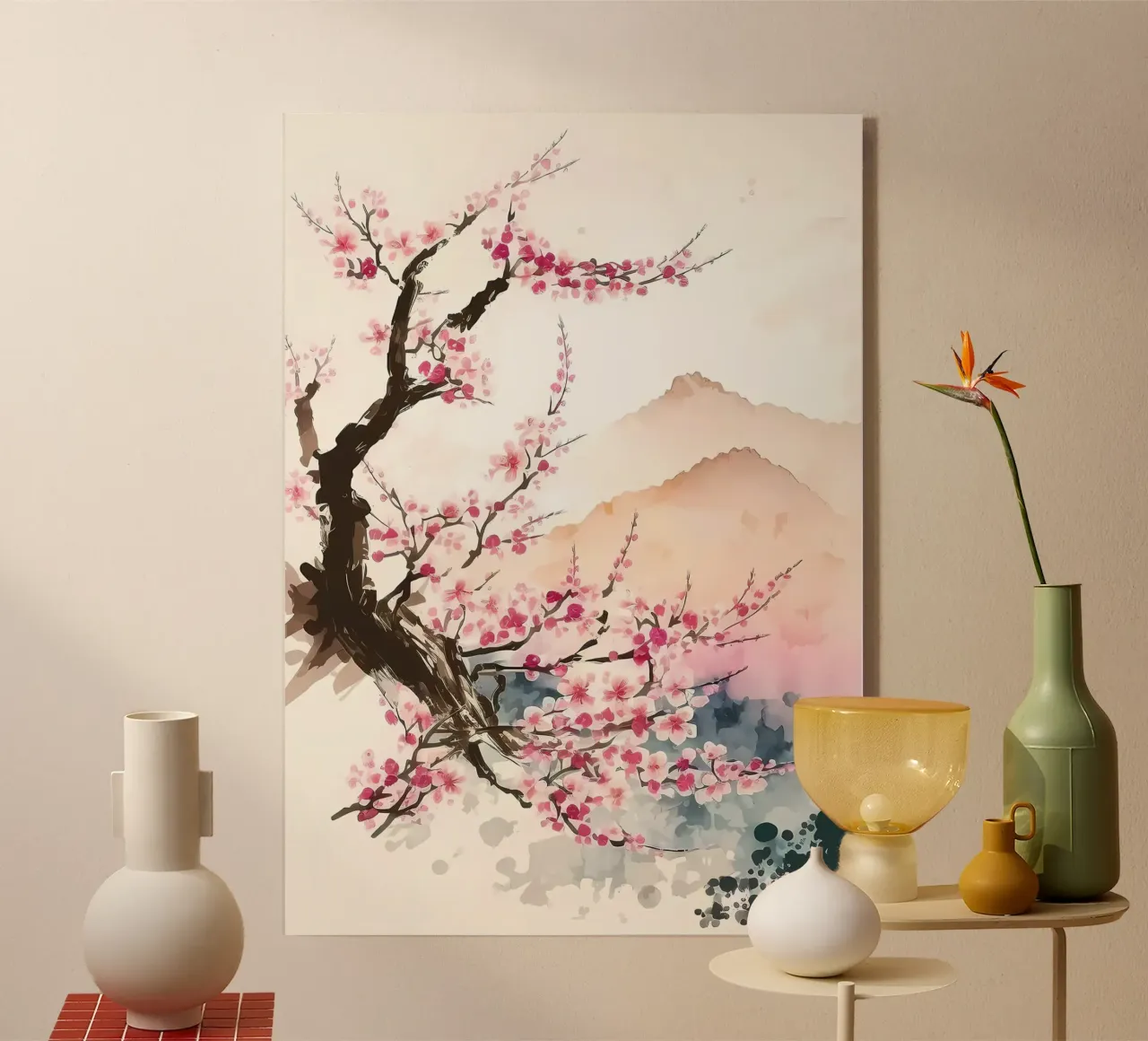 Fiori di ciliegio giapponesi plexiglass da Rebecca Clark Wyrick