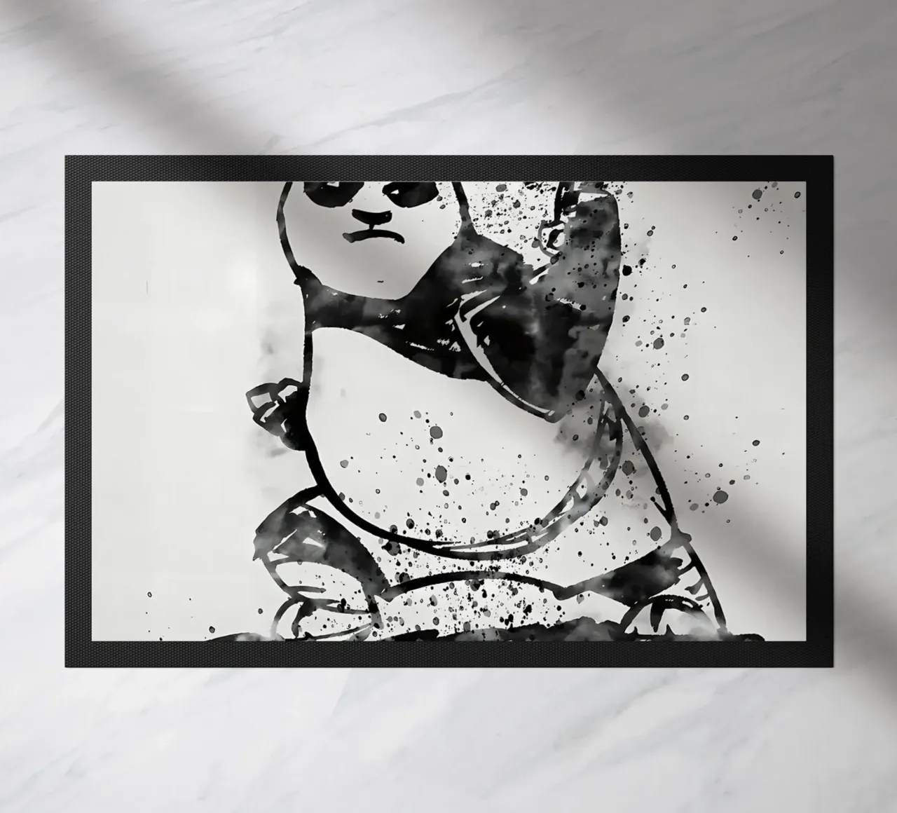 Panda inchiostrato zerbino da James M Coyle