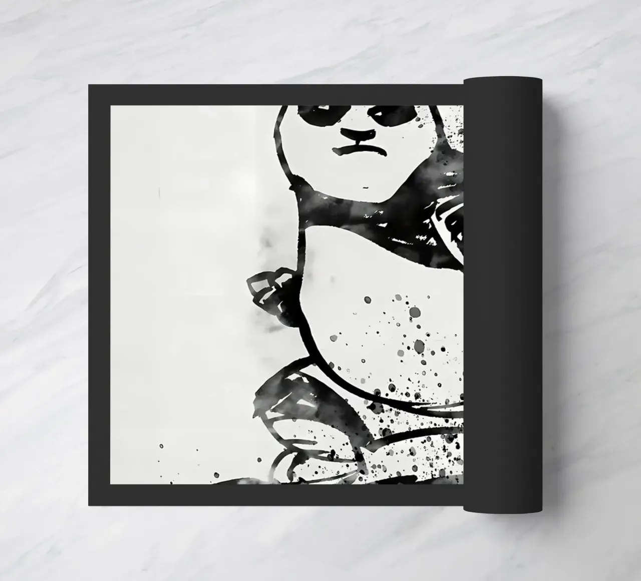 Panda inchiostrato zerbino da James M Coyle