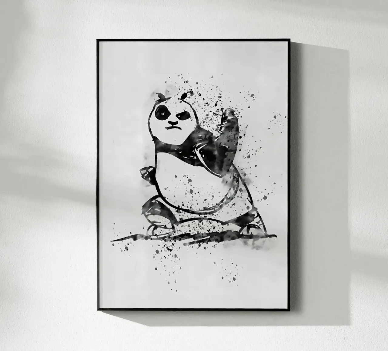 Panda Inked plexiglass da James M Coyle