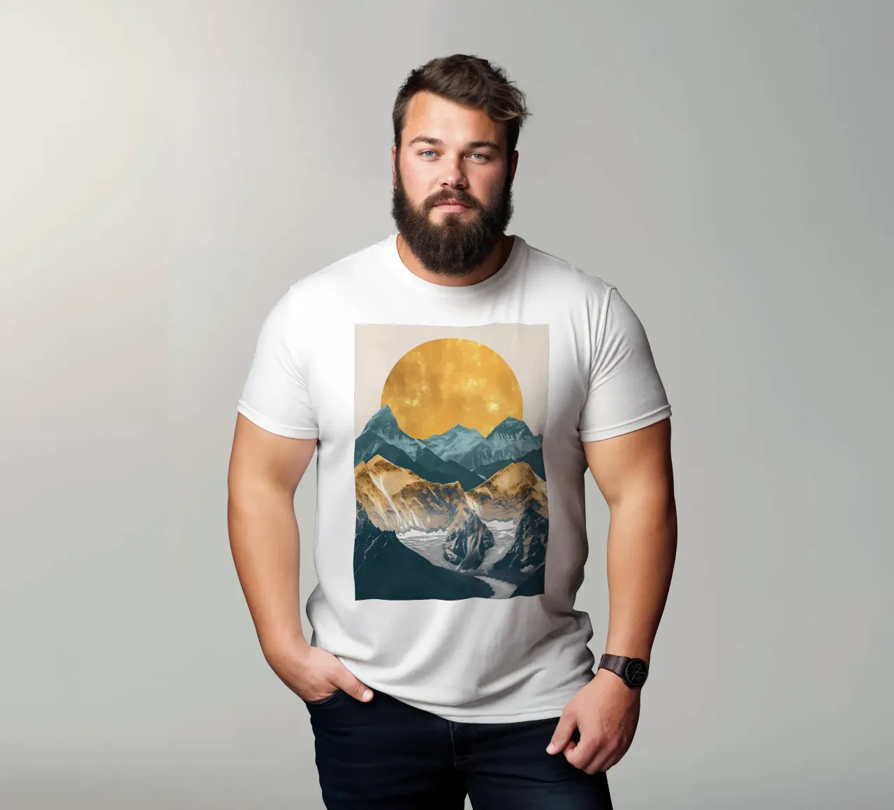 Notte d'autunno t-shirt da Albert S Jacob
