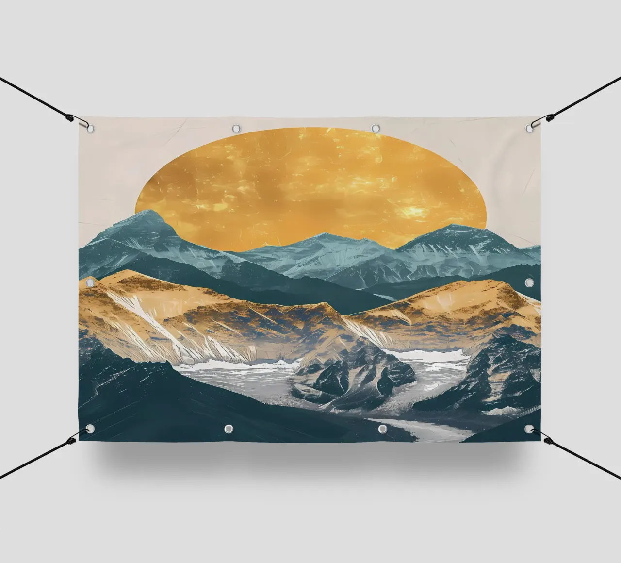 Notte d'autunno telo in pvc da Albert S Jacob