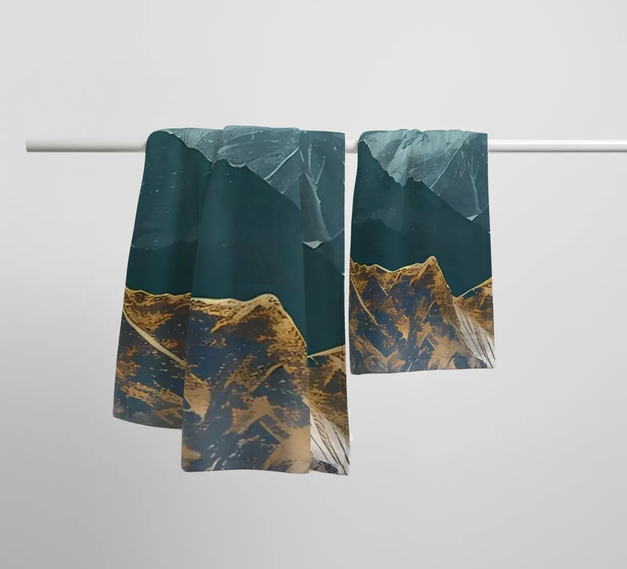 Autumn Night towel by Albert S Jacob