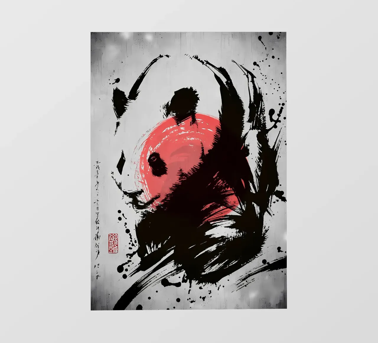 PANDA fotobehang van James M Coyle