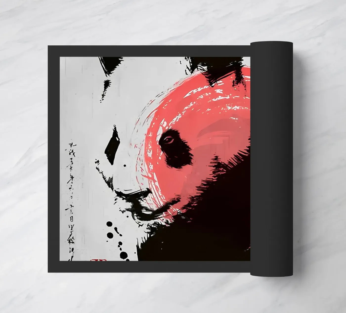 PANDA doormat by James M Coyle