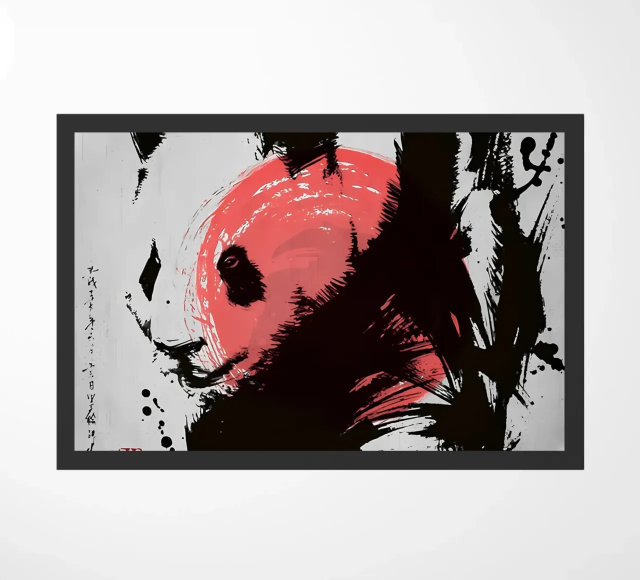 PANDA doormat by James M Coyle