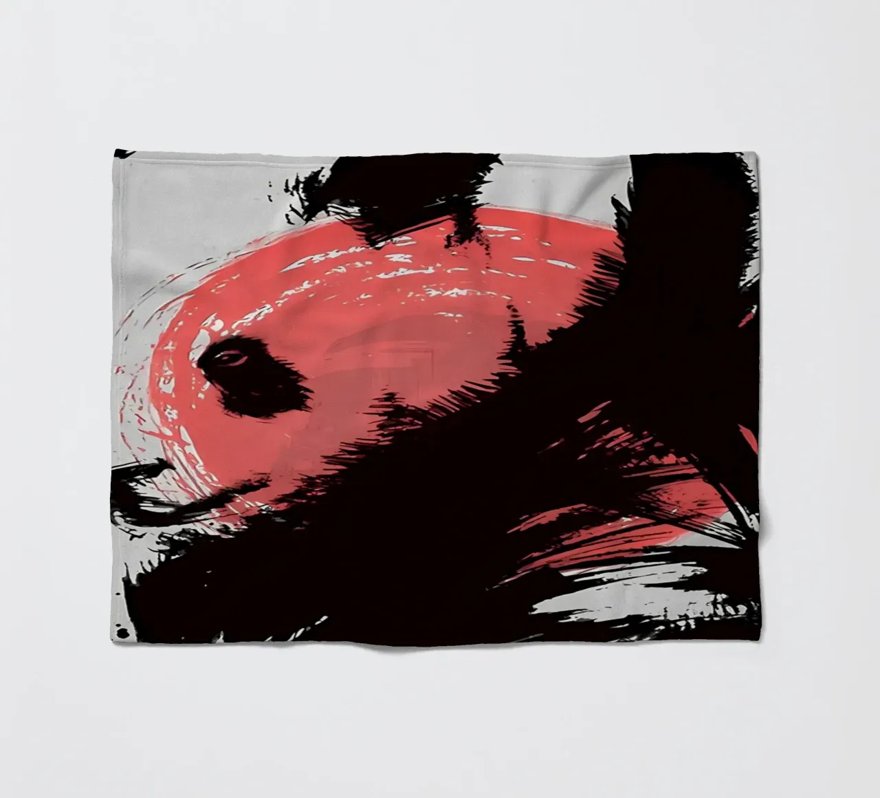 PANDA Fleecedecke von James M Coyle