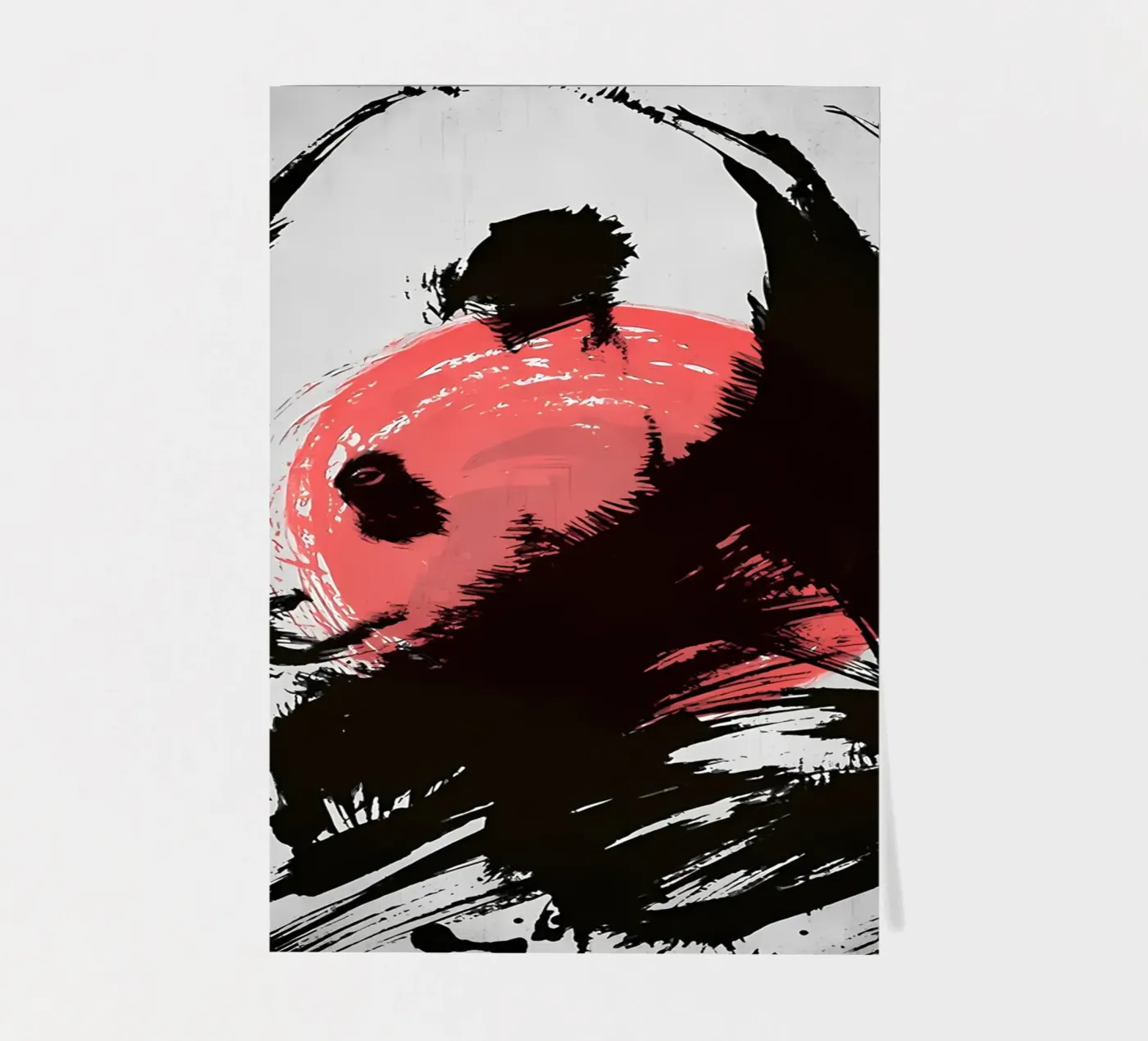 PANDA stickervel van James M Coyle