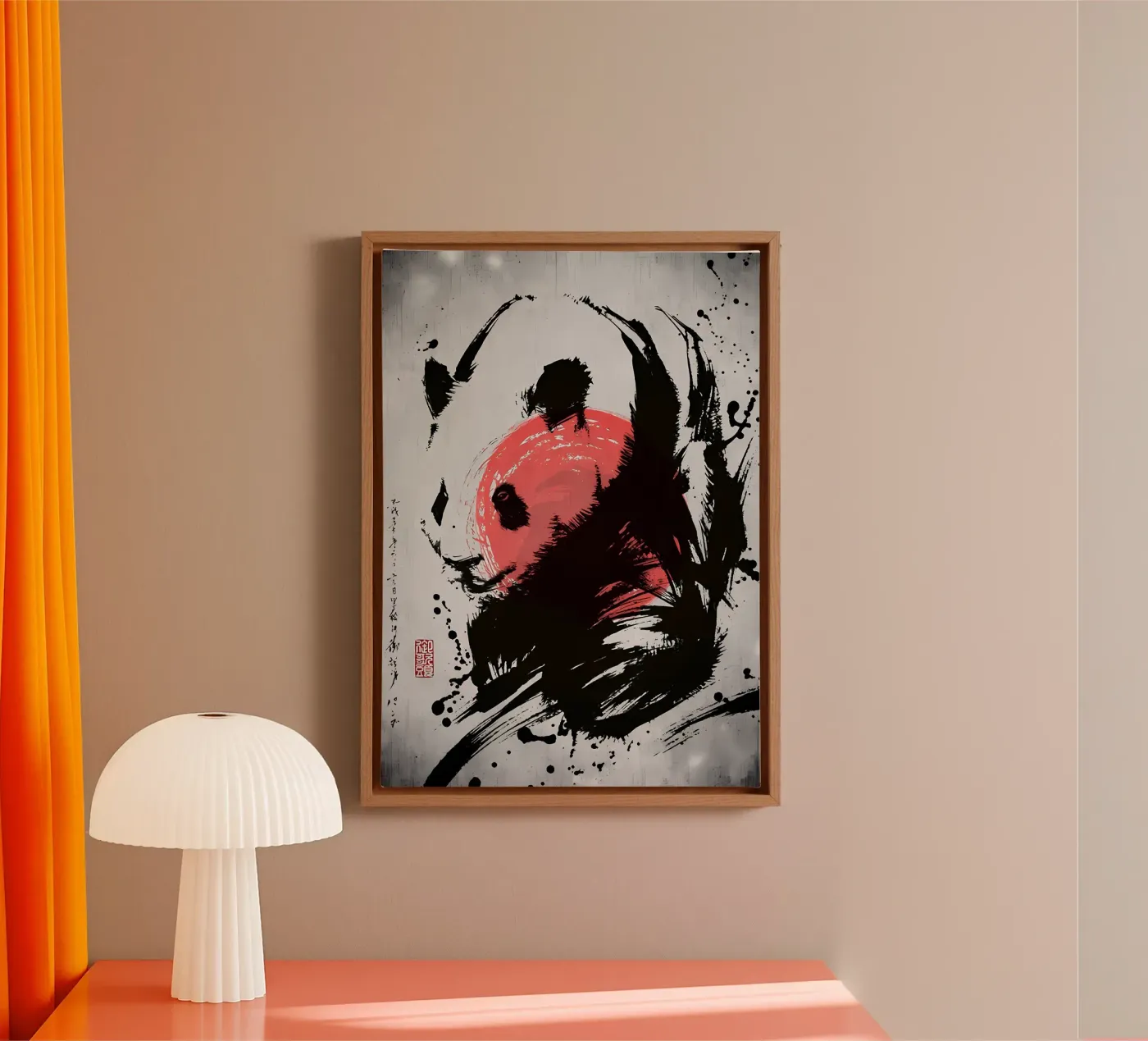 PANDA canvas by James M Coyle