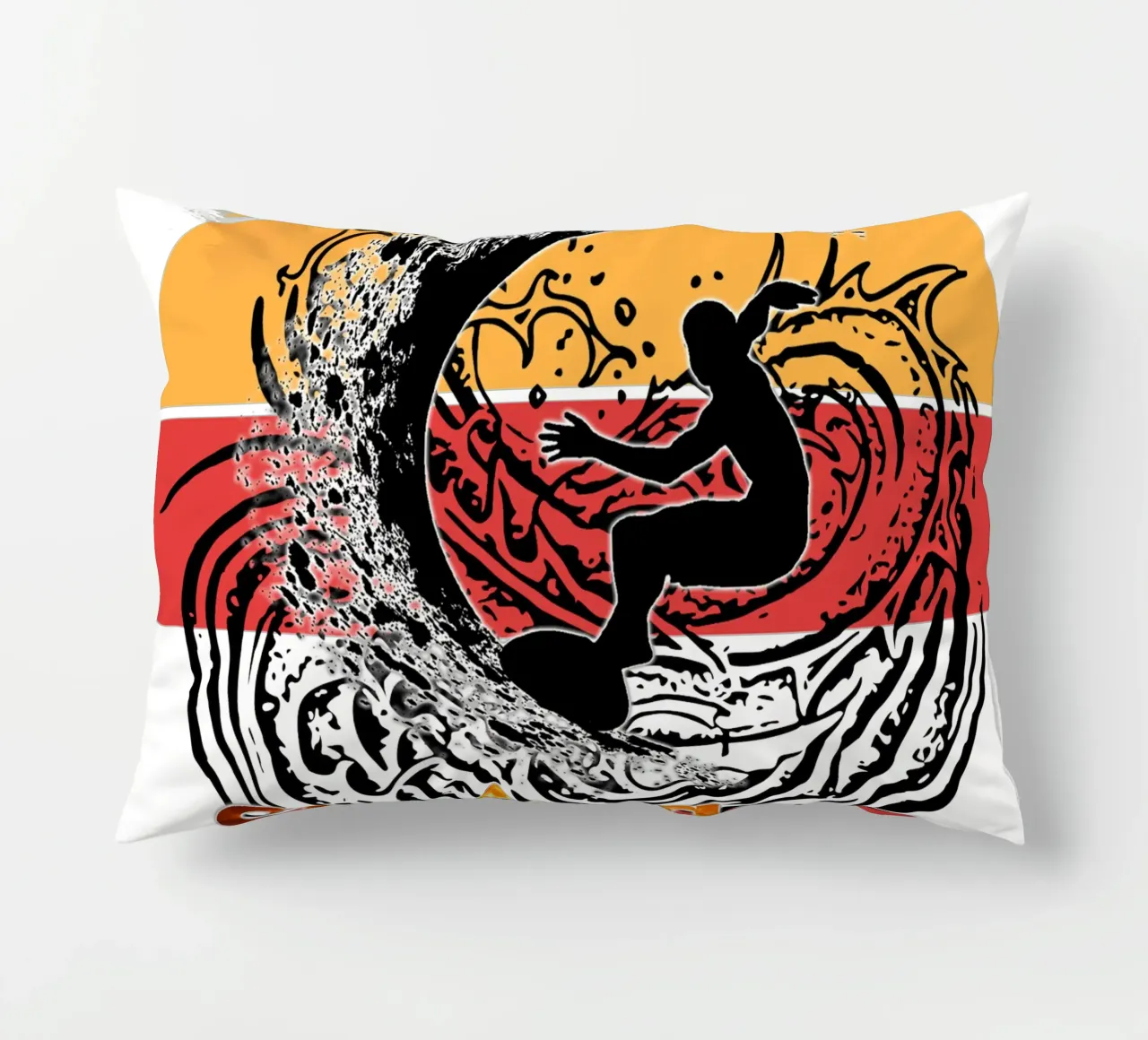 Surf Life Oval 2a - Summer Sun Vibes 10b cuscino da surfer28