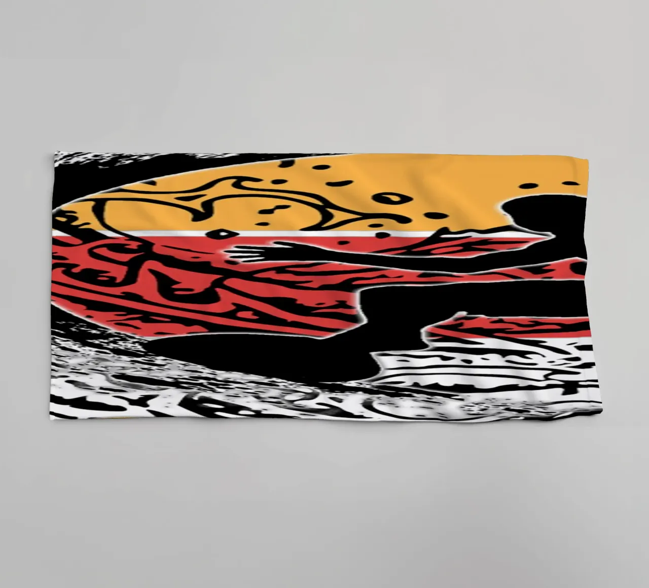 Surf Life Oval 2a - Summer Sun Vibes 10b asciugamano da bagno da surfer28