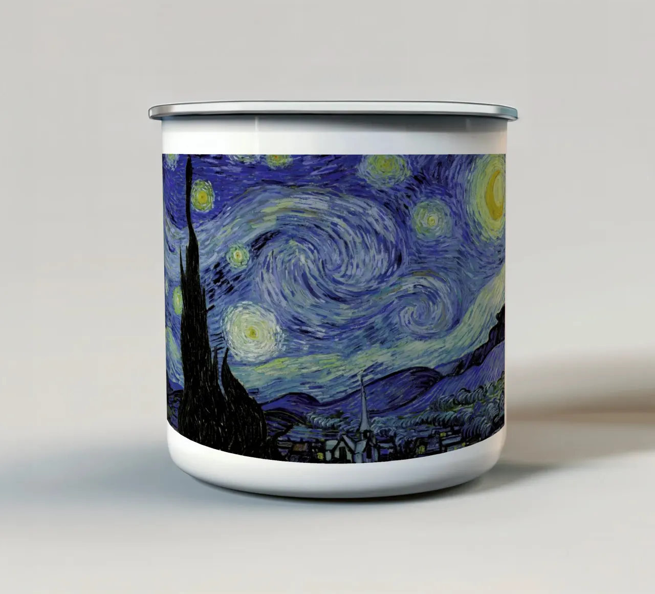 van Gogh-The Starry Night II tazza in smalto da ARTOTHEK