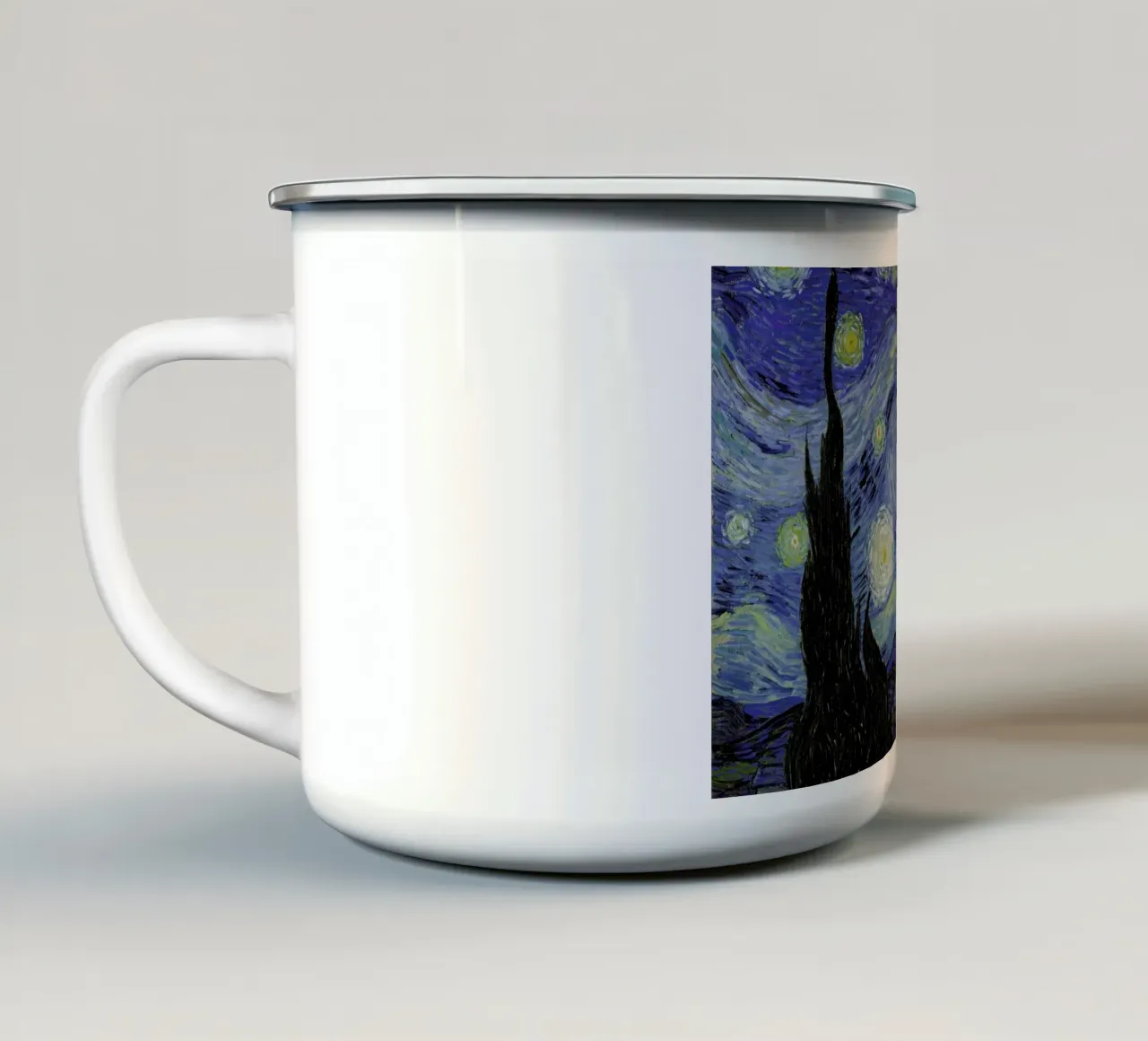 van Gogh-The Starry Night II tazza in smalto da ARTOTHEK