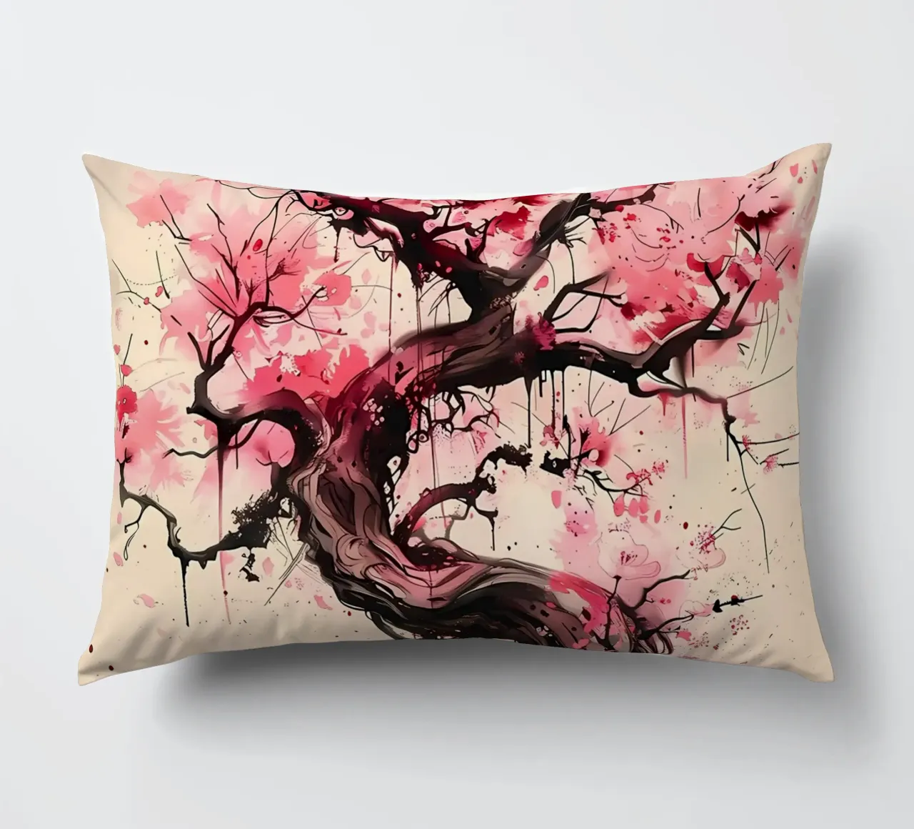 Bellissimo ciliegio in fiore cuscino da Rebecca Clark Wyrick
