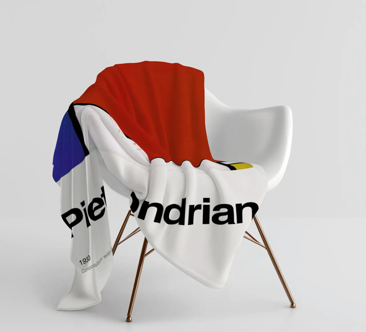 Mondrian - Composition with Red, Blue and Yellow coperta in pile da ARTOTHEK
