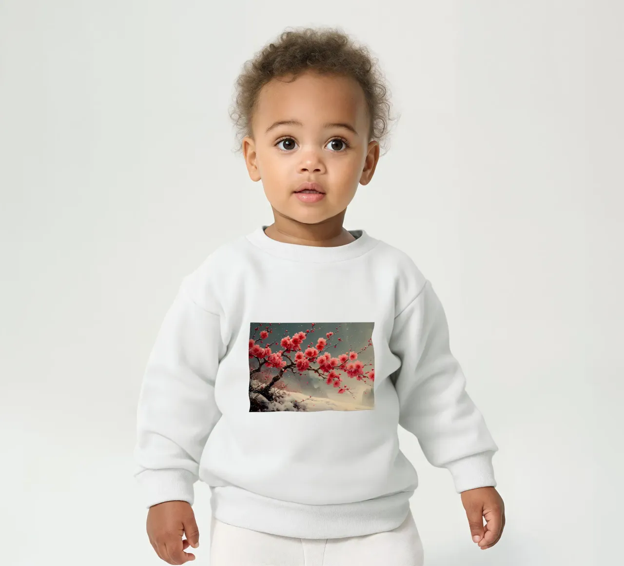 ciliegio in fiore in Giappone felpa neonato da Rebecca Clark Wyrick