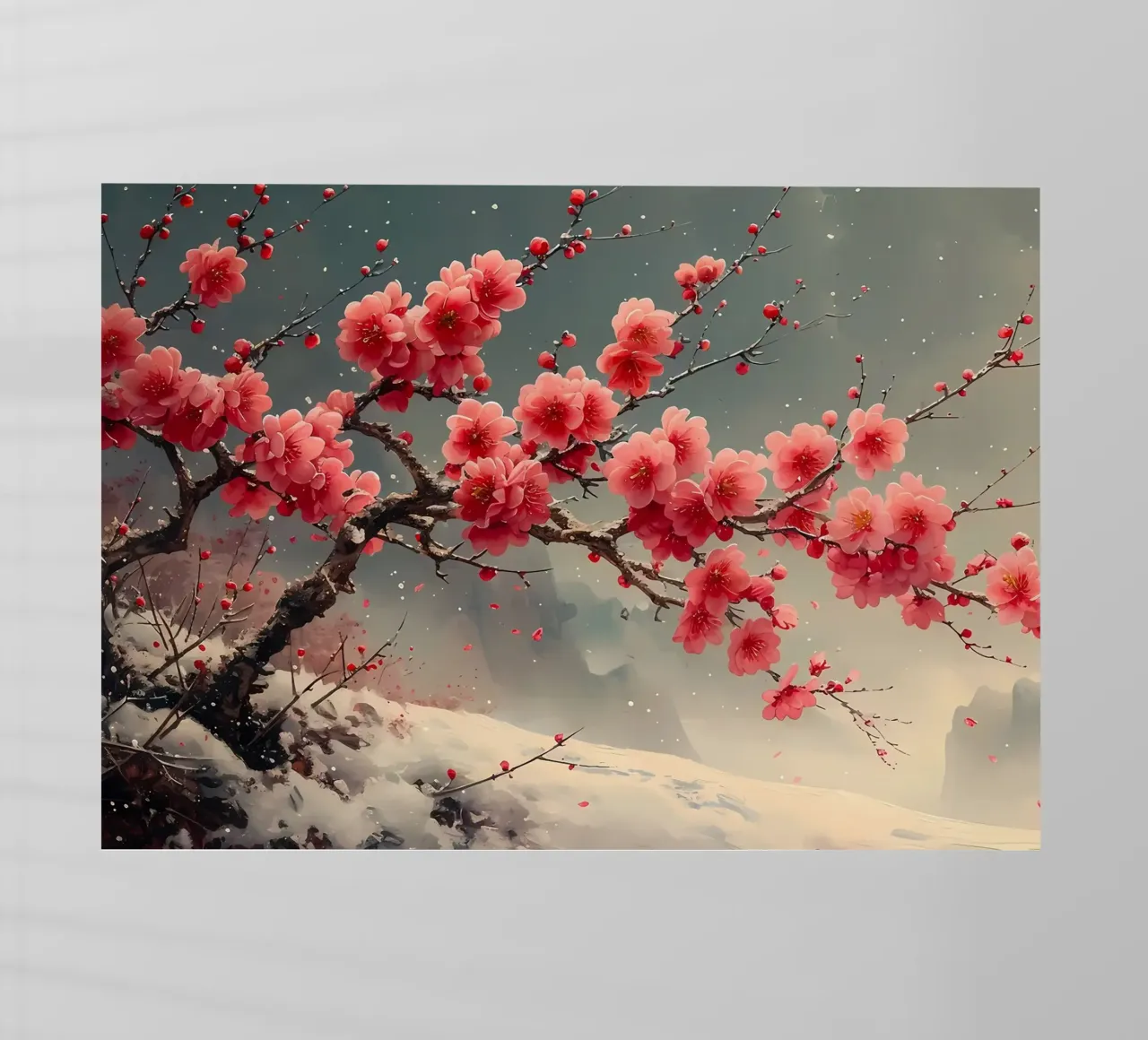 ciliegio in fiore in Giappone pellicola backlit da Rebecca Clark Wyrick