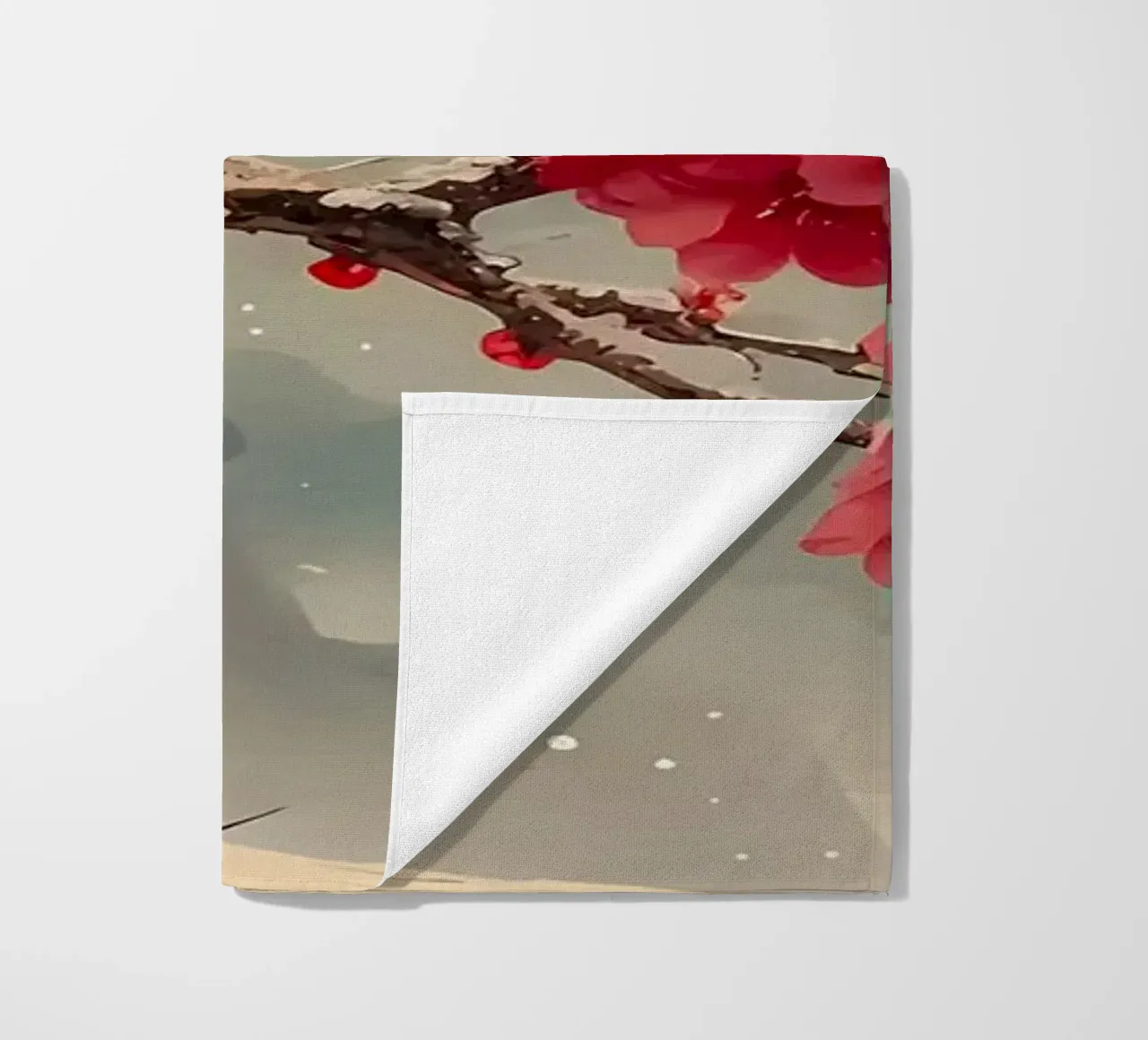 ciliegio in fiore in Giappone telo mare da Rebecca Clark Wyrick