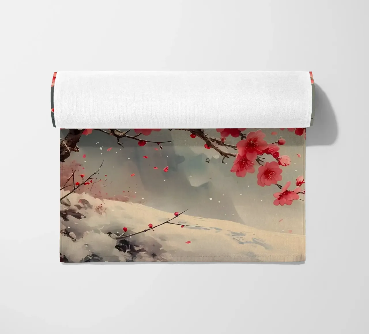 ciliegio in fiore in Giappone telo mare da Rebecca Clark Wyrick