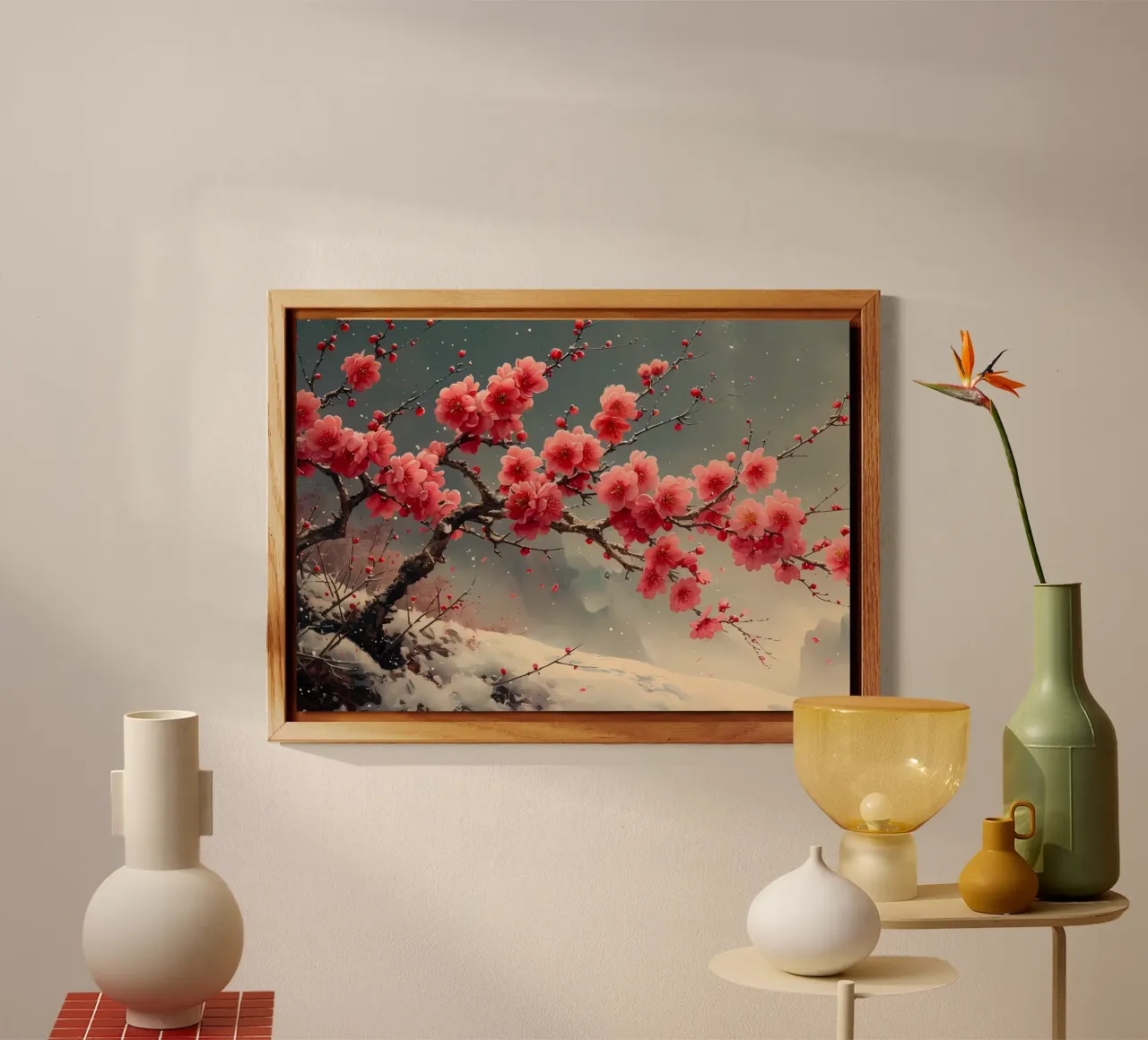 ciliegio in fiore in Giappone pannello forex da Rebecca Clark Wyrick