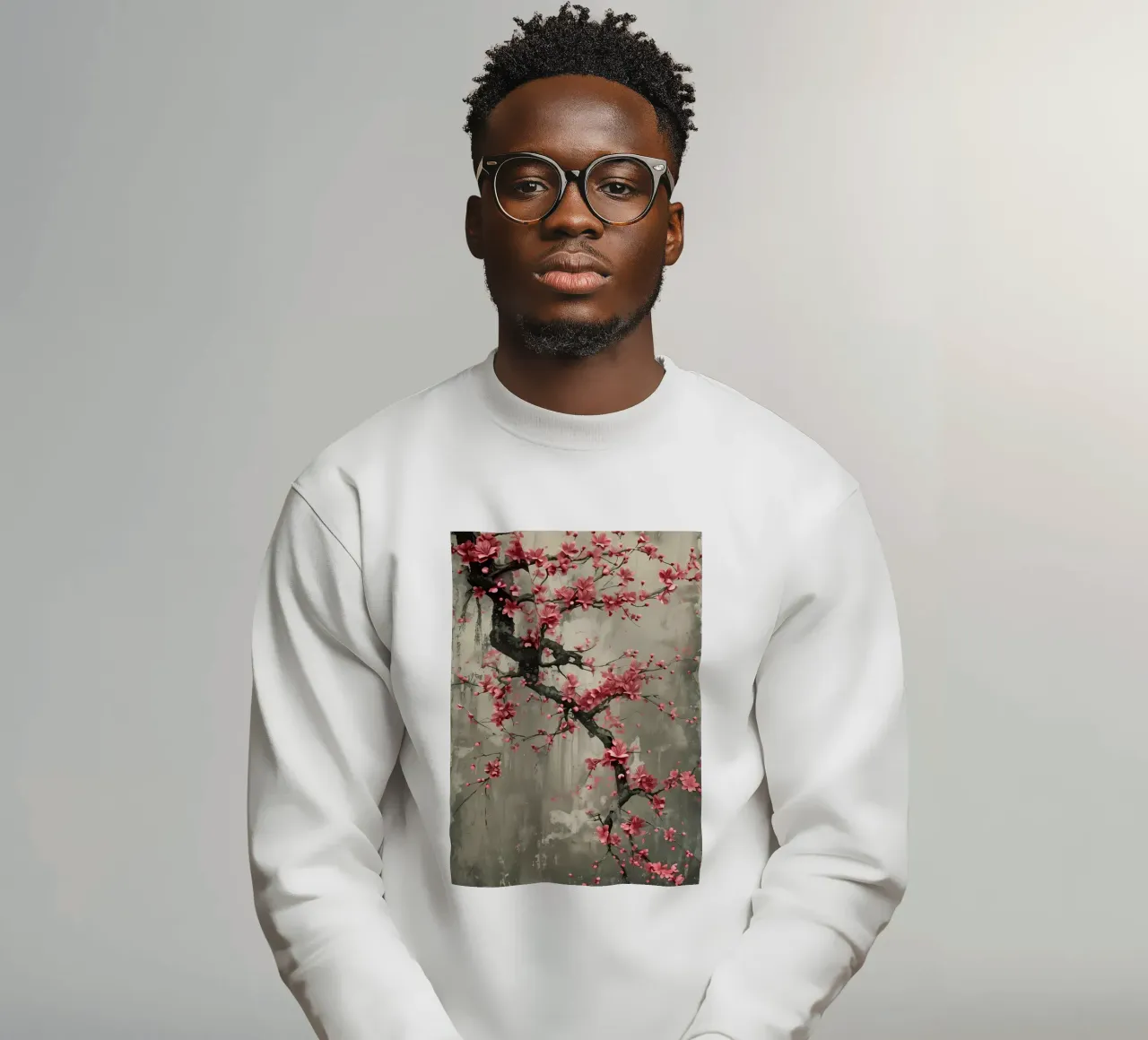 Fiori di ciliegio in Giappone felpa da Rebecca Clark Wyrick