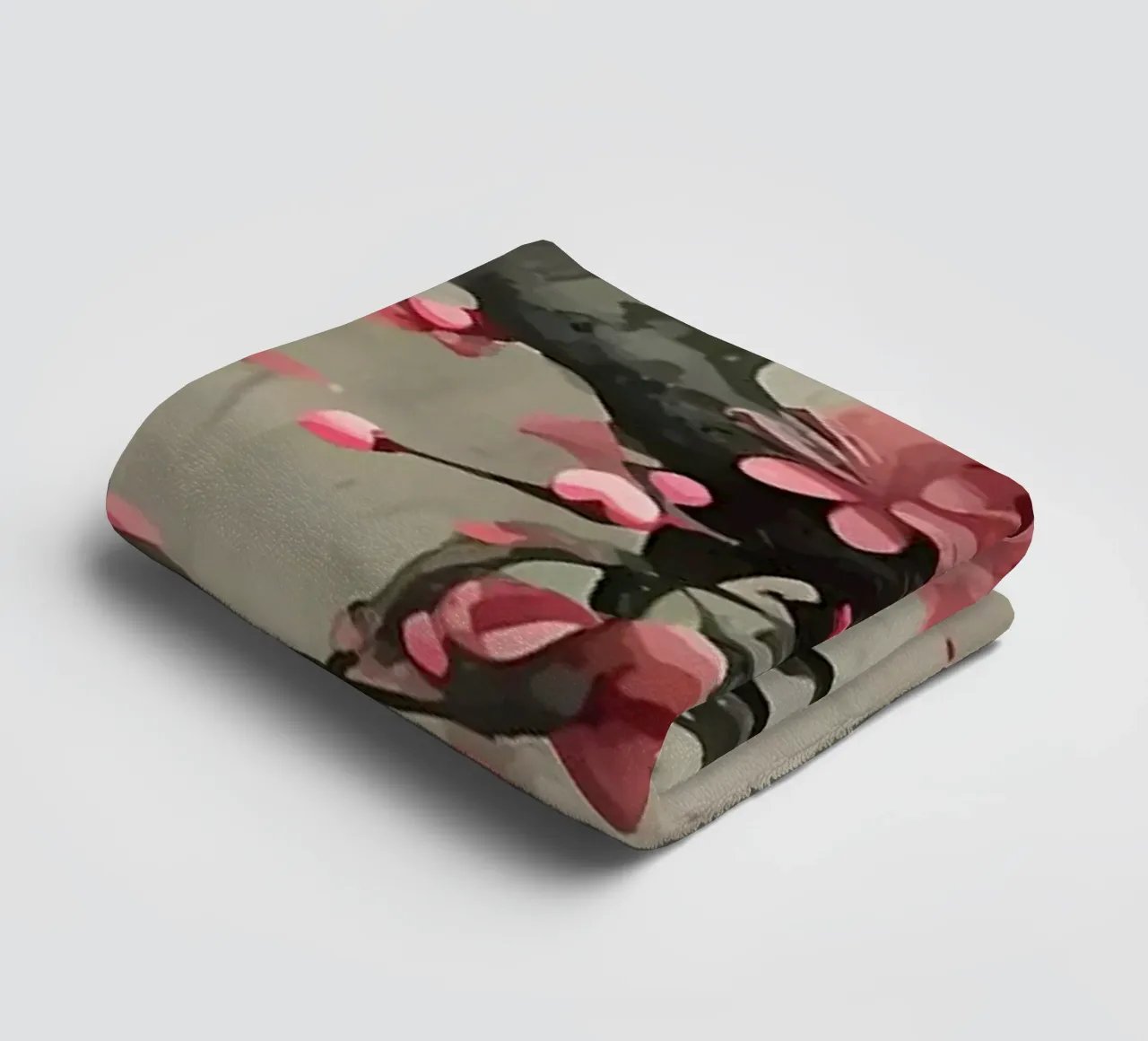 Fiori di ciliegio in Giappone asciugamano da bagno da Rebecca Clark Wyrick