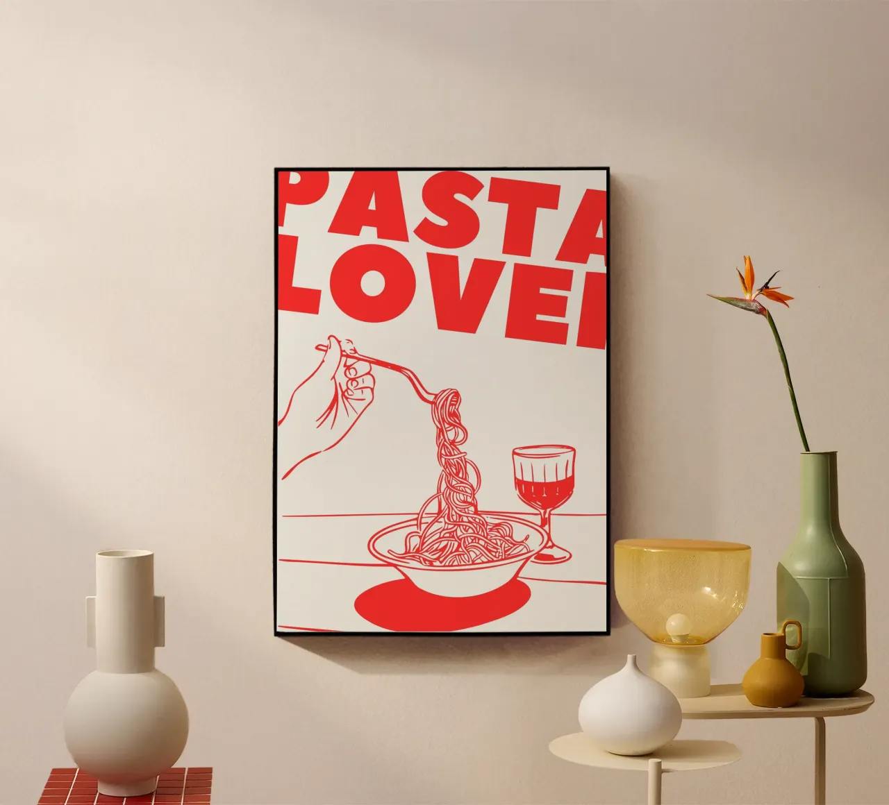 Pasta Lover plexiglass da DigiWunderwerk