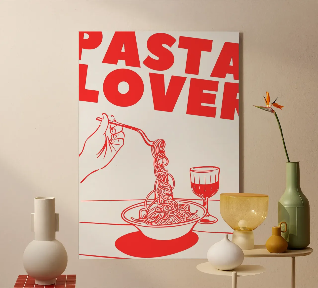 Pasta Lover plexiglass da DigiWunderwerk