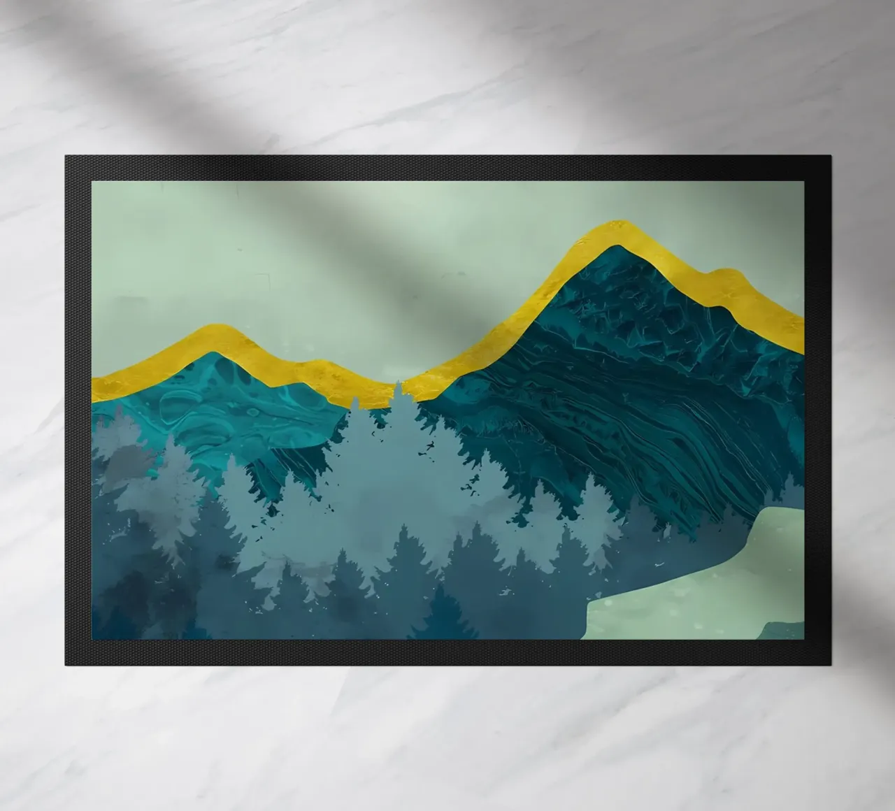 Colline glaciali zerbino da Albert S Jacob