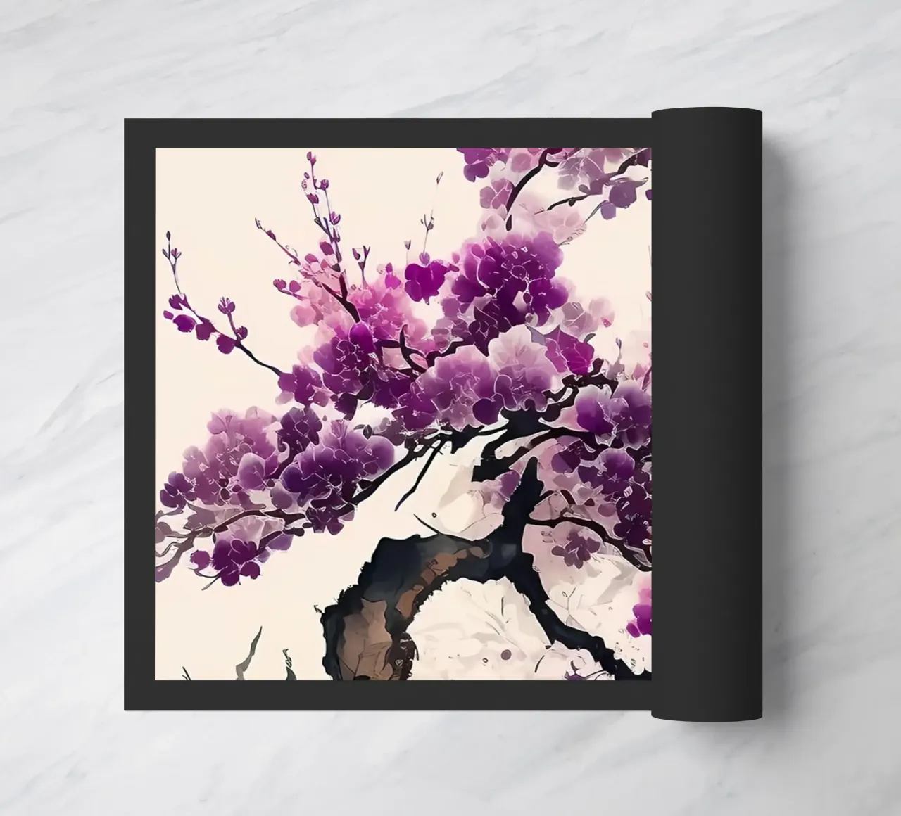 fiori di ciliegio giapponesi zerbino da Rebecca Clark Wyrick