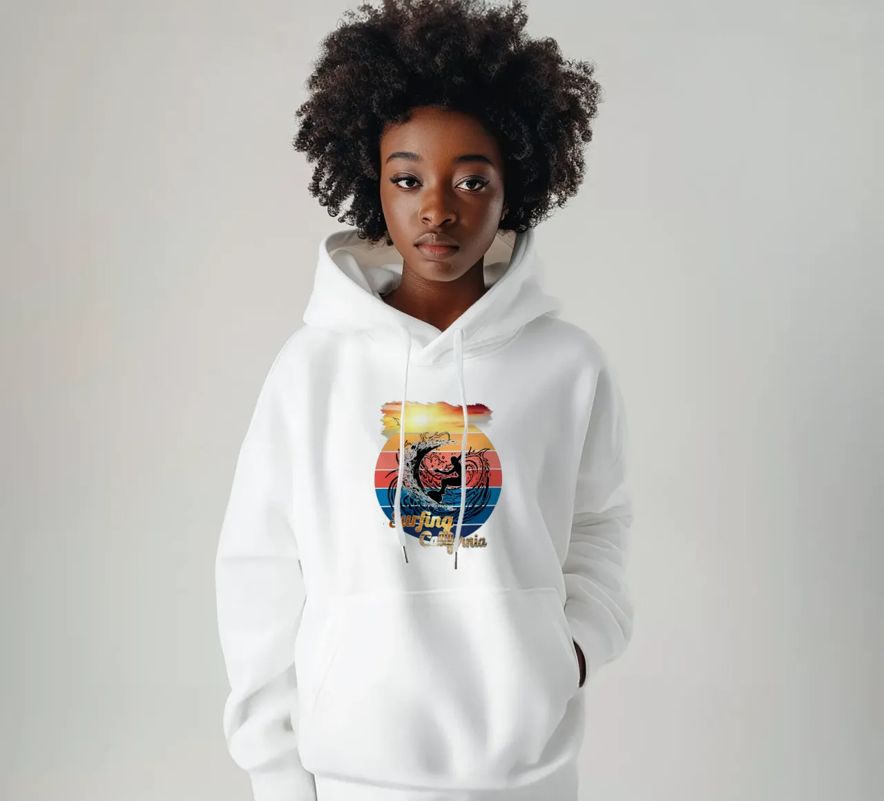Surf Life Oval 2a - Summer Sun Vibes 9b sudadera con capucha de surfer28