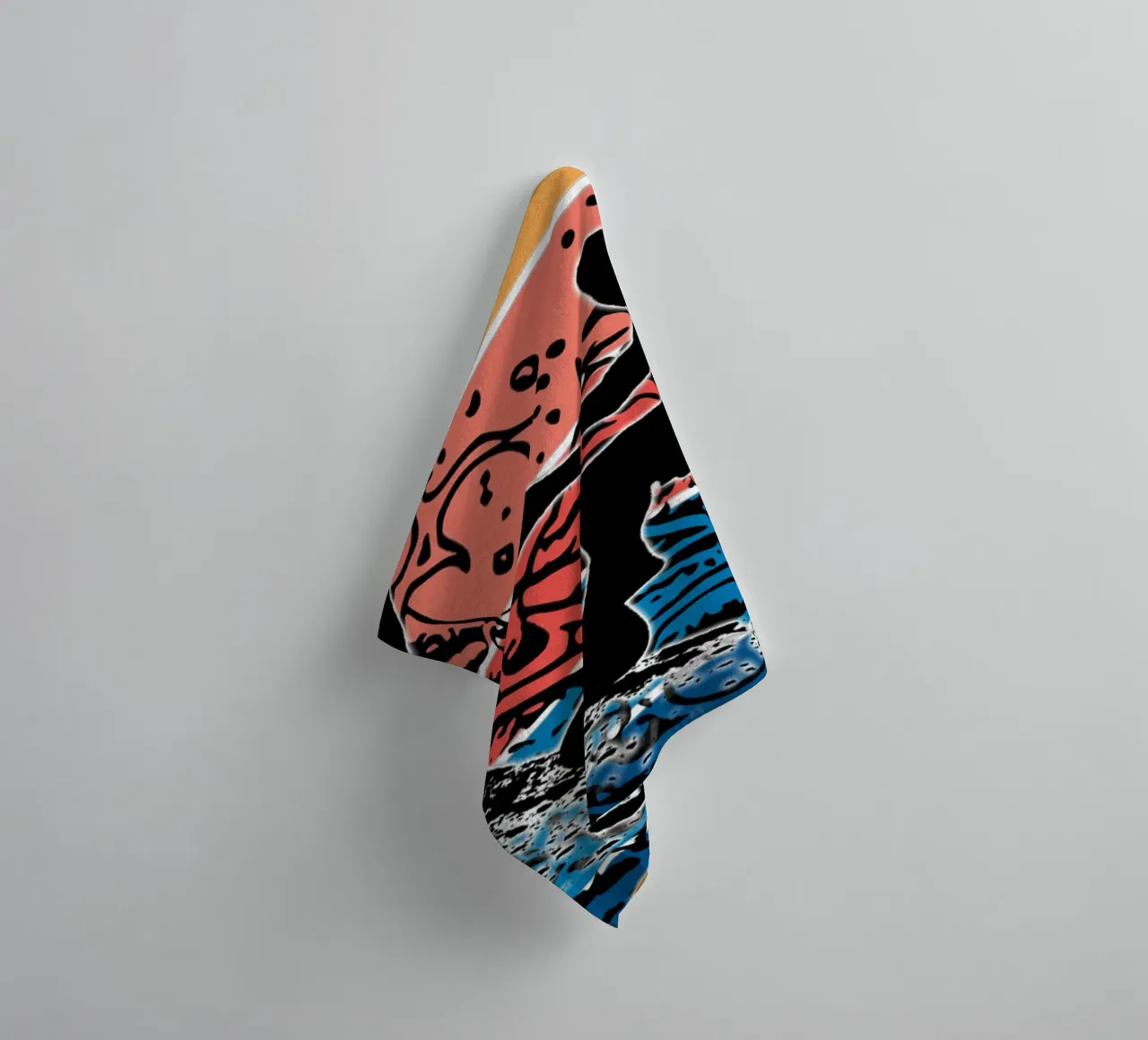 Surf Life Oval 2a - Sommersonne Vibes 9b Handtuch von surfer28