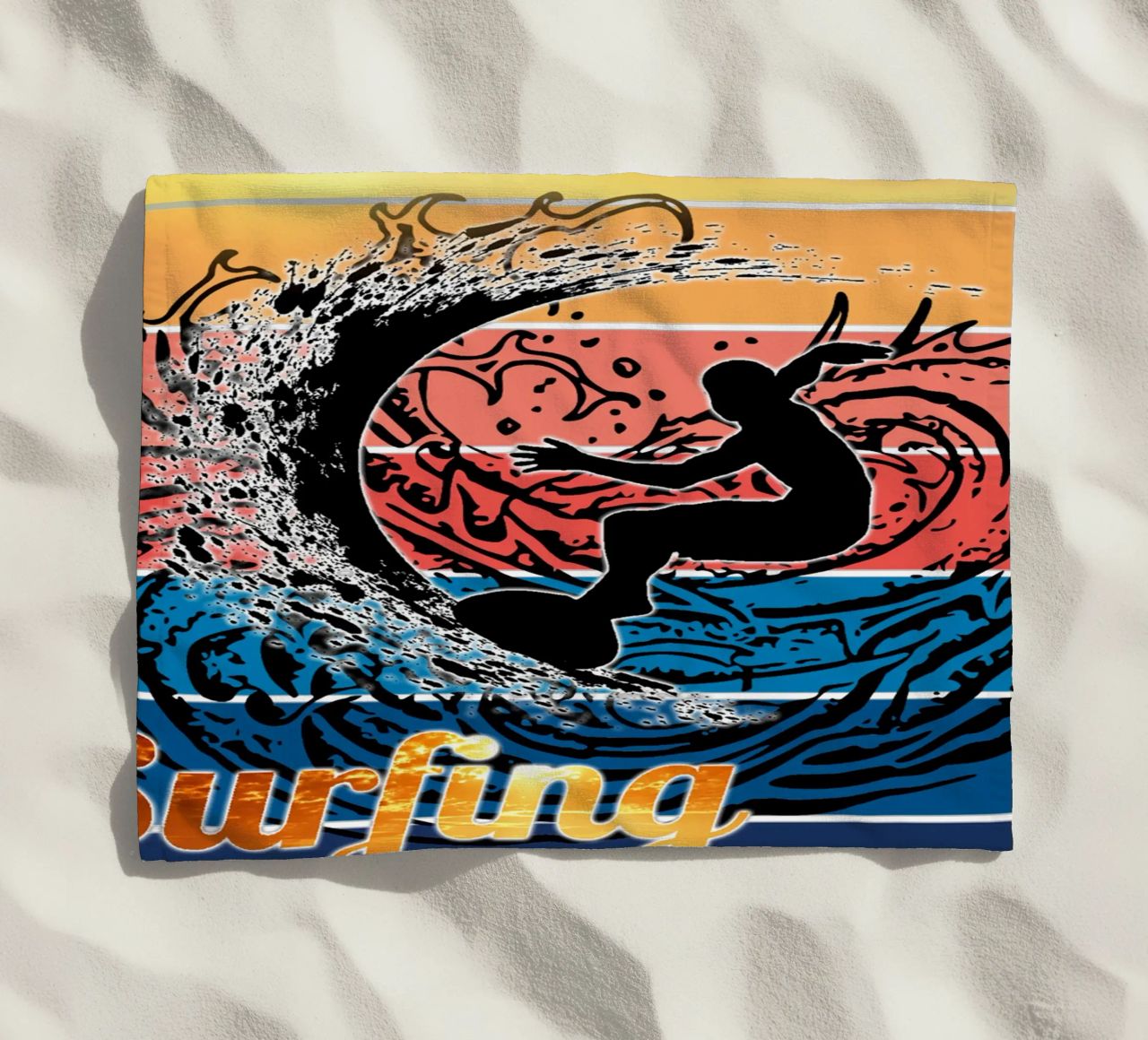 Surf Life Oval 2a - Summer Sun Vibes 9b telo mare da surfer28
