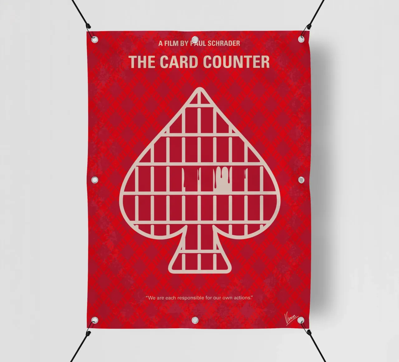 No1480 The Card Counter telo in pvc da Chungkong