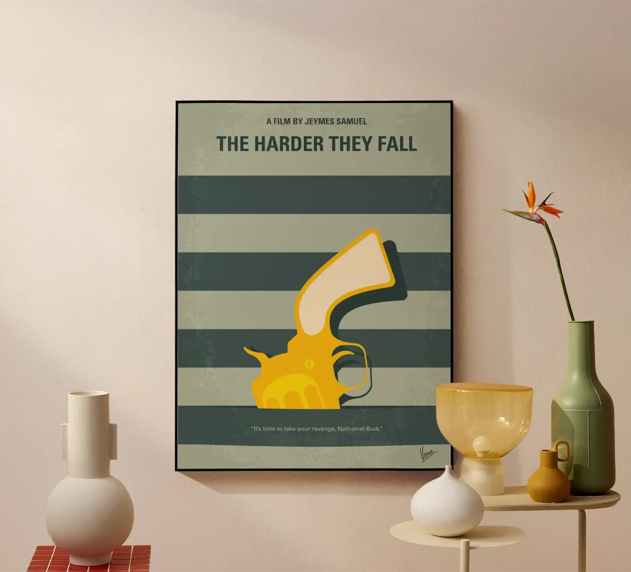 No1481 The Harder They Fall plexiglass da Chungkong