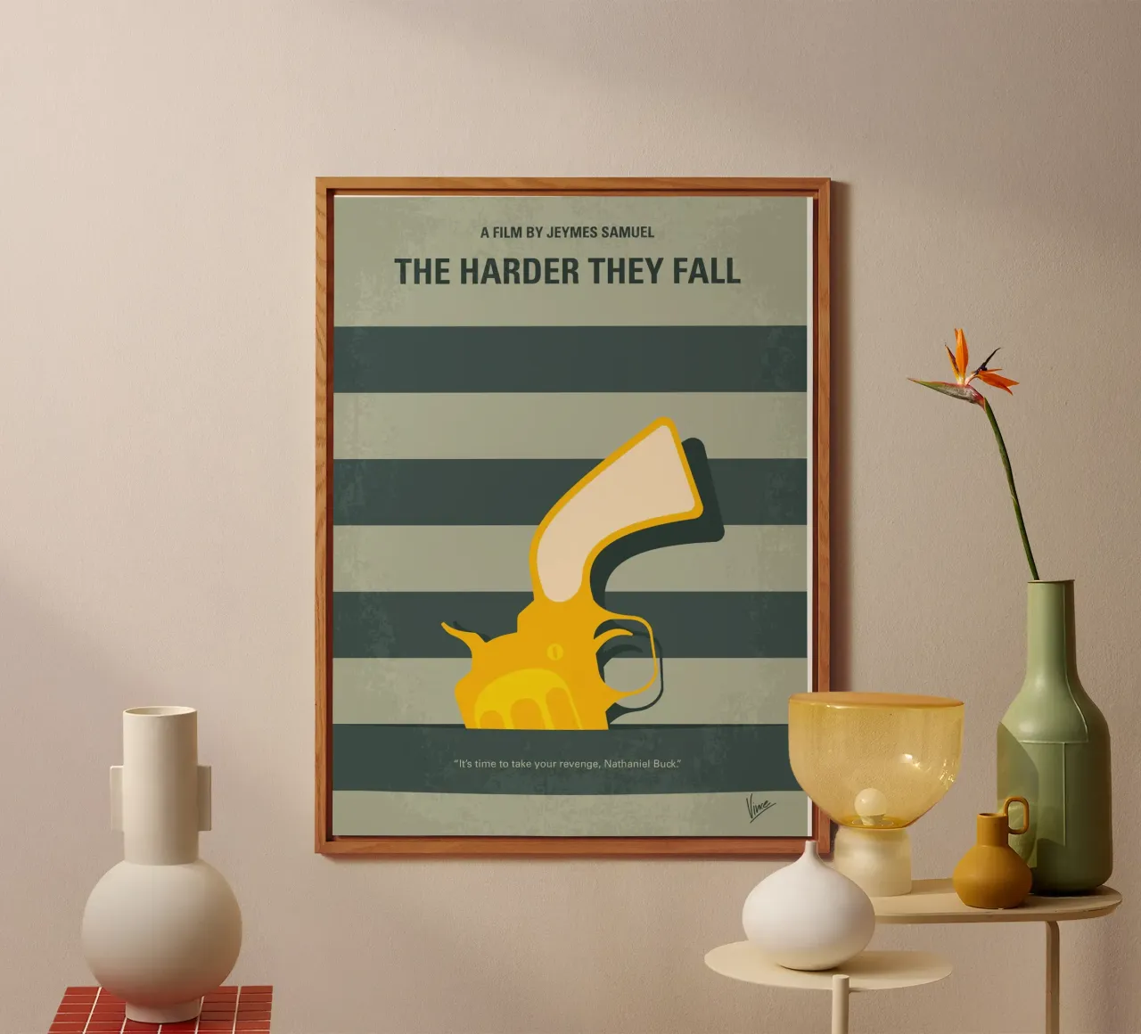 No1481 The Harder They Fall alluminio dibond da Chungkong